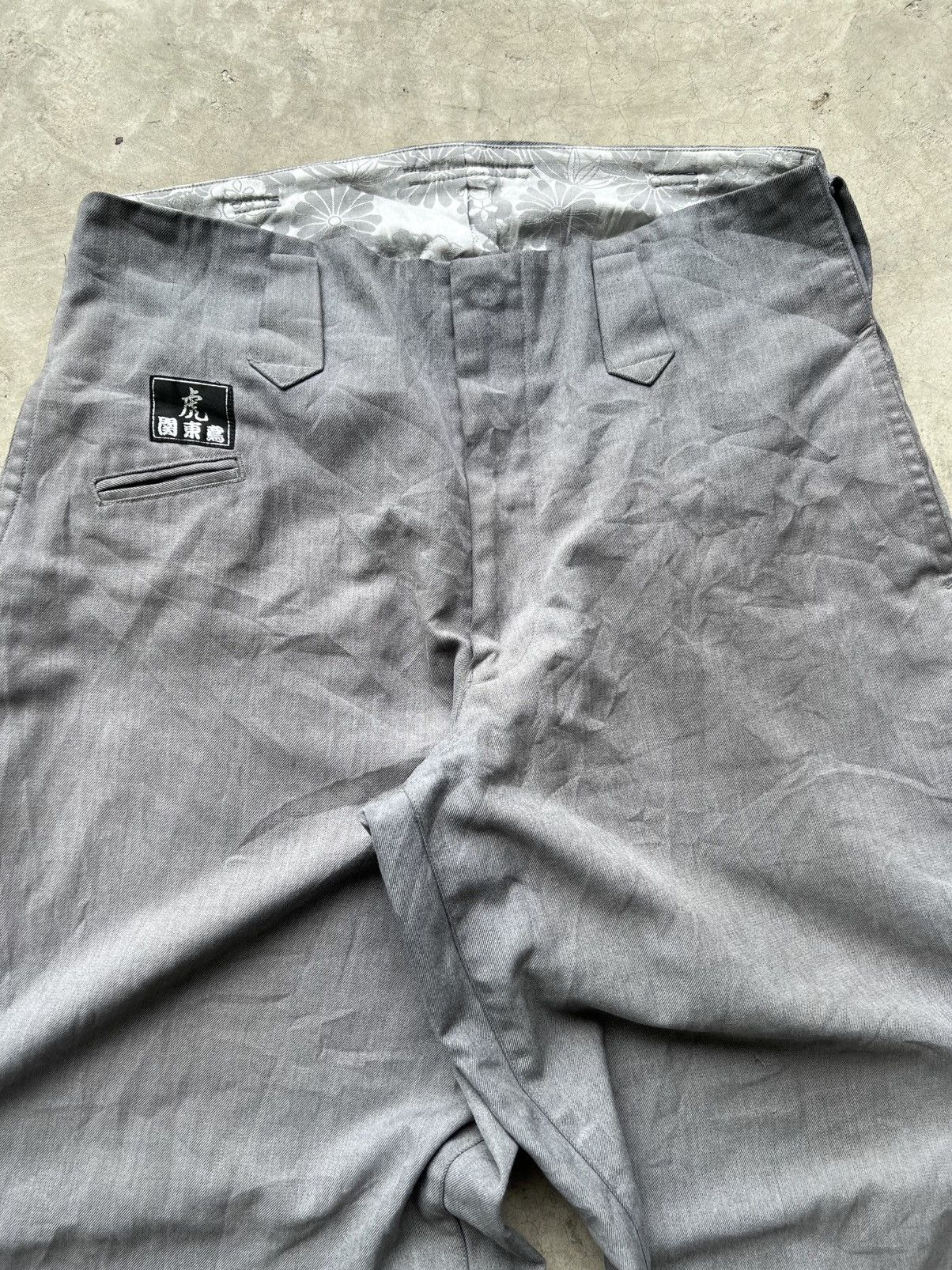 Vintage Vintage Tobi Works from Japan Baggy Pants Size US 35 - 3 Thumbnail