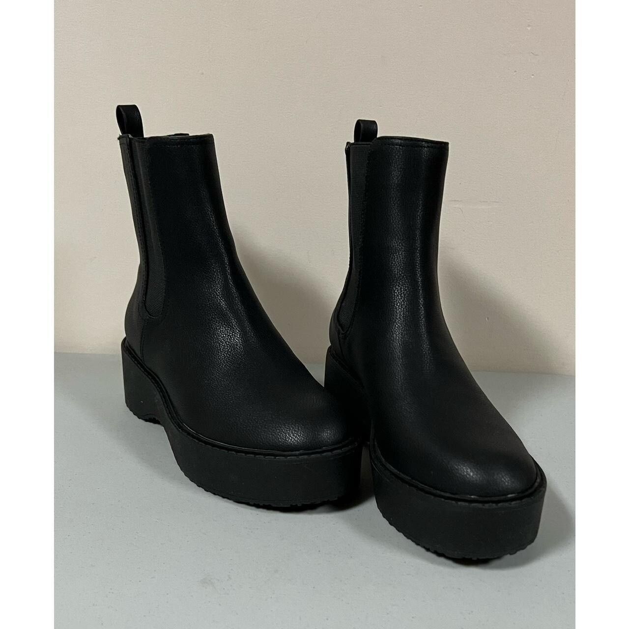 Vintage Mix No 6 Black Caraline Chelsea Boots Booties Shoes Size 9 🕷️ Size US 9 / IT 39 - 1 Preview