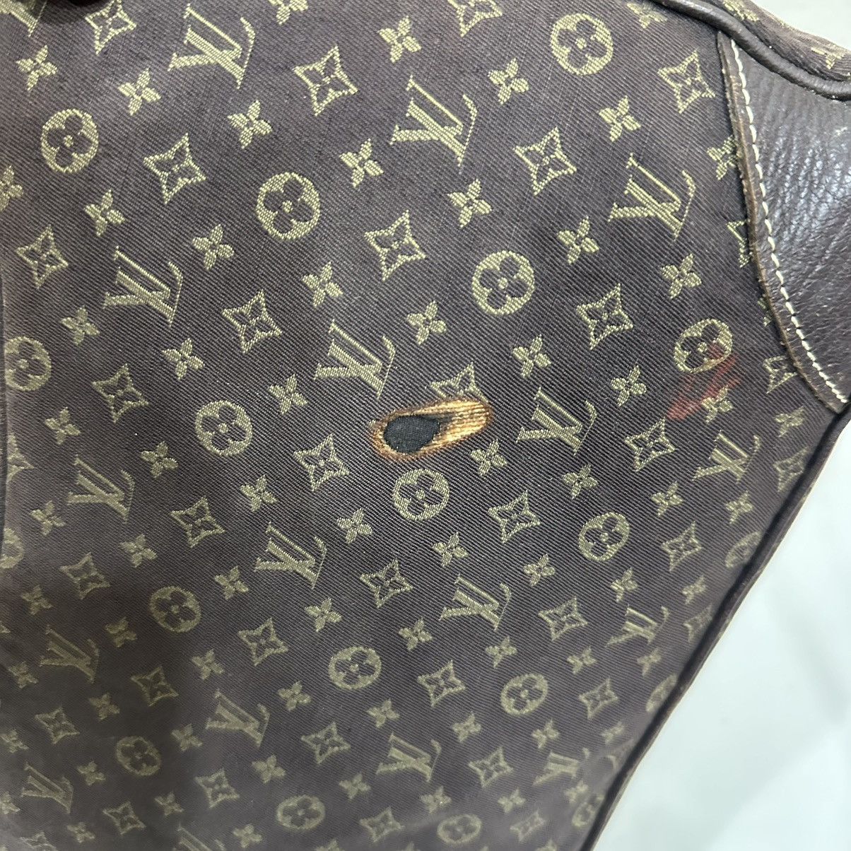 Louis Vuitton ‼️LASTDROP‼️ LOUIS VUITTON MINI LIN BOULOGNE SHOULDER HOBO BAG Size ONE SIZE - 6 Thumbnail