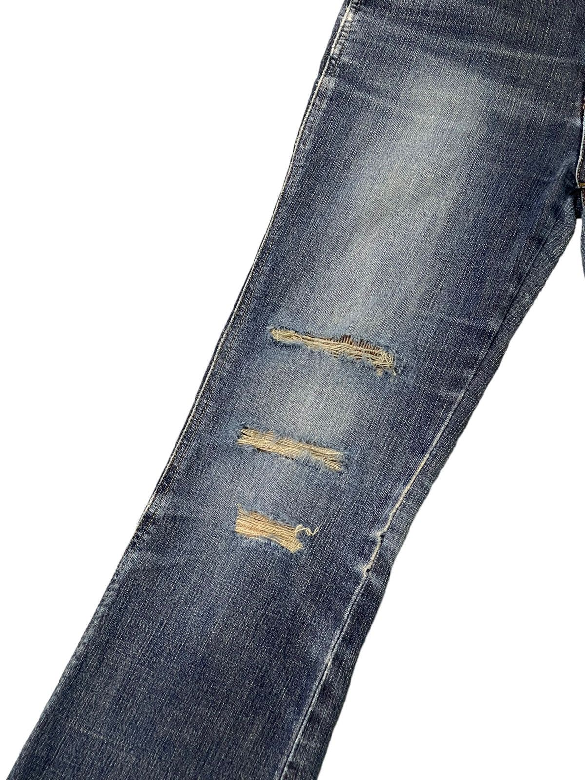 Edwin Flare Jeans Edwin Japan Stretch Distress Boot Cut 6🟦2 Size US 30 / EU 46 - 6 Thumbnail