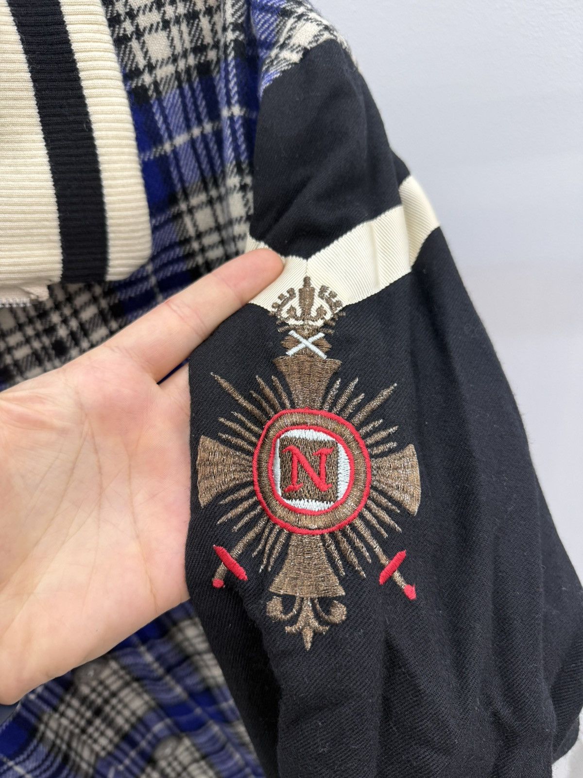 Nicole Club Nicole Club Wool Made in Japan Hystoric Varsity Jacket Size US M / EU 48-50 / 2 - 3 Thumbnail