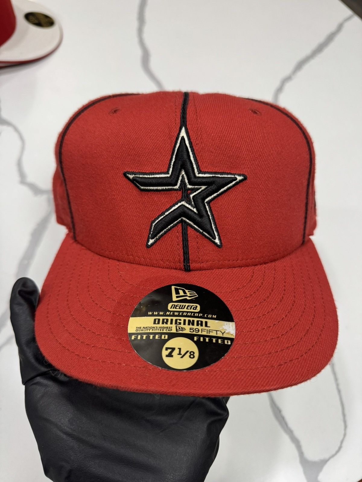 New Era Vintage Astros New Era Fitted Cap Size ONE SIZE - 1 Thumbnail