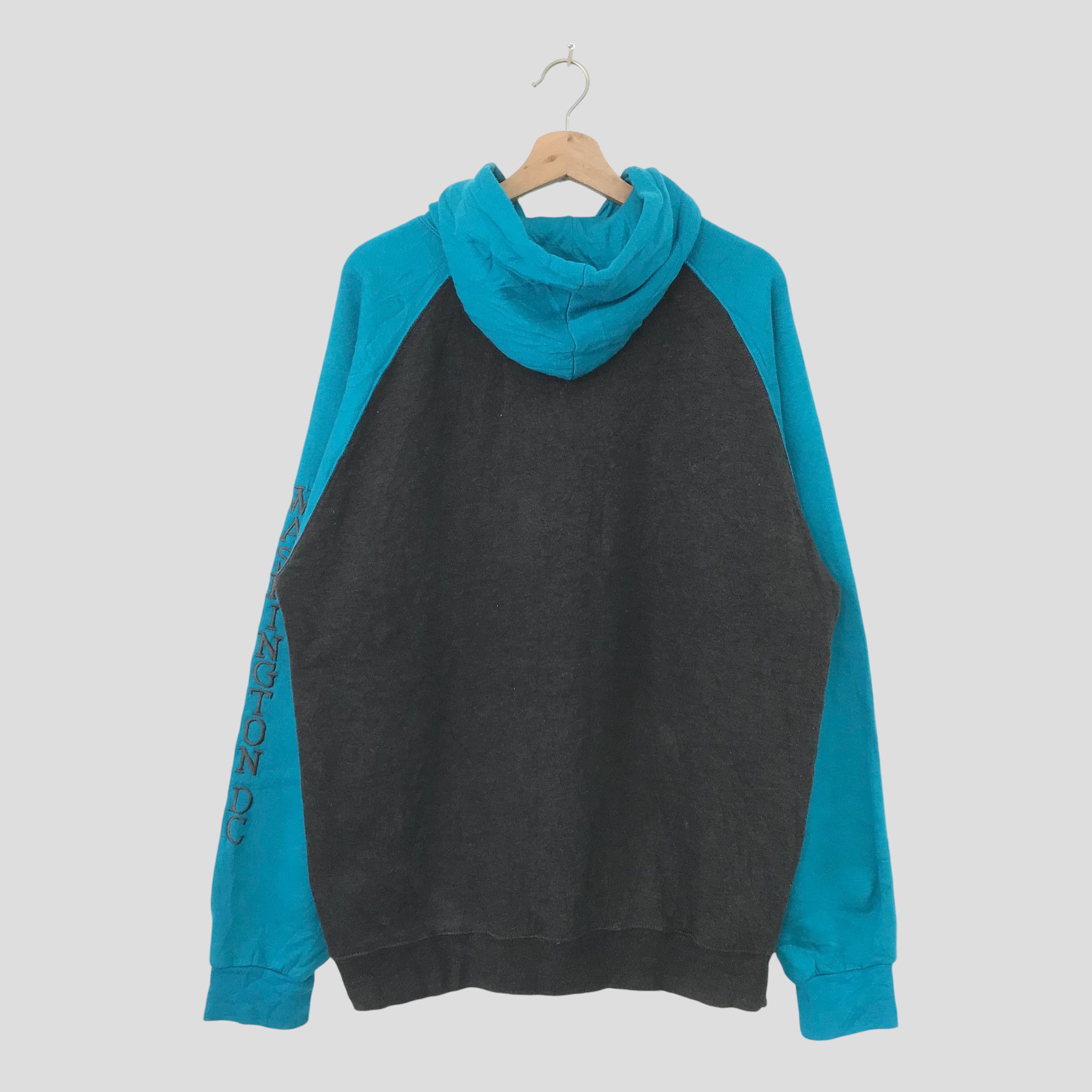 Vintage Vintage Washington DC Blue Gray Sweater - 432 Size US XL / EU 56 / 4 - 2 Thumbnail