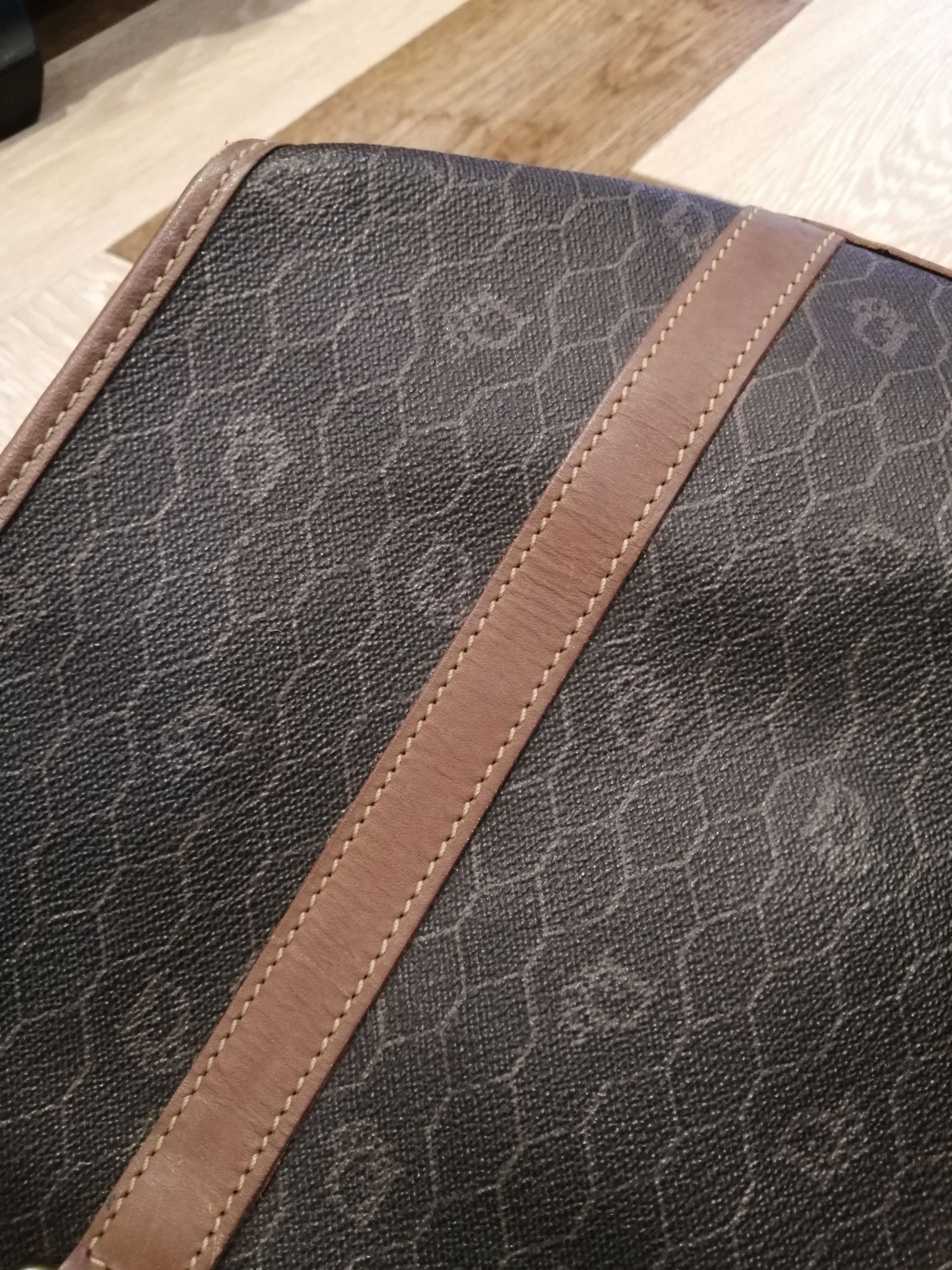 Dior VINTAGE CHRISTIAN DIOR BOSTON HANDBAG HONEYCOMB PATTERN Size ONE SIZE - 18 Thumbnail