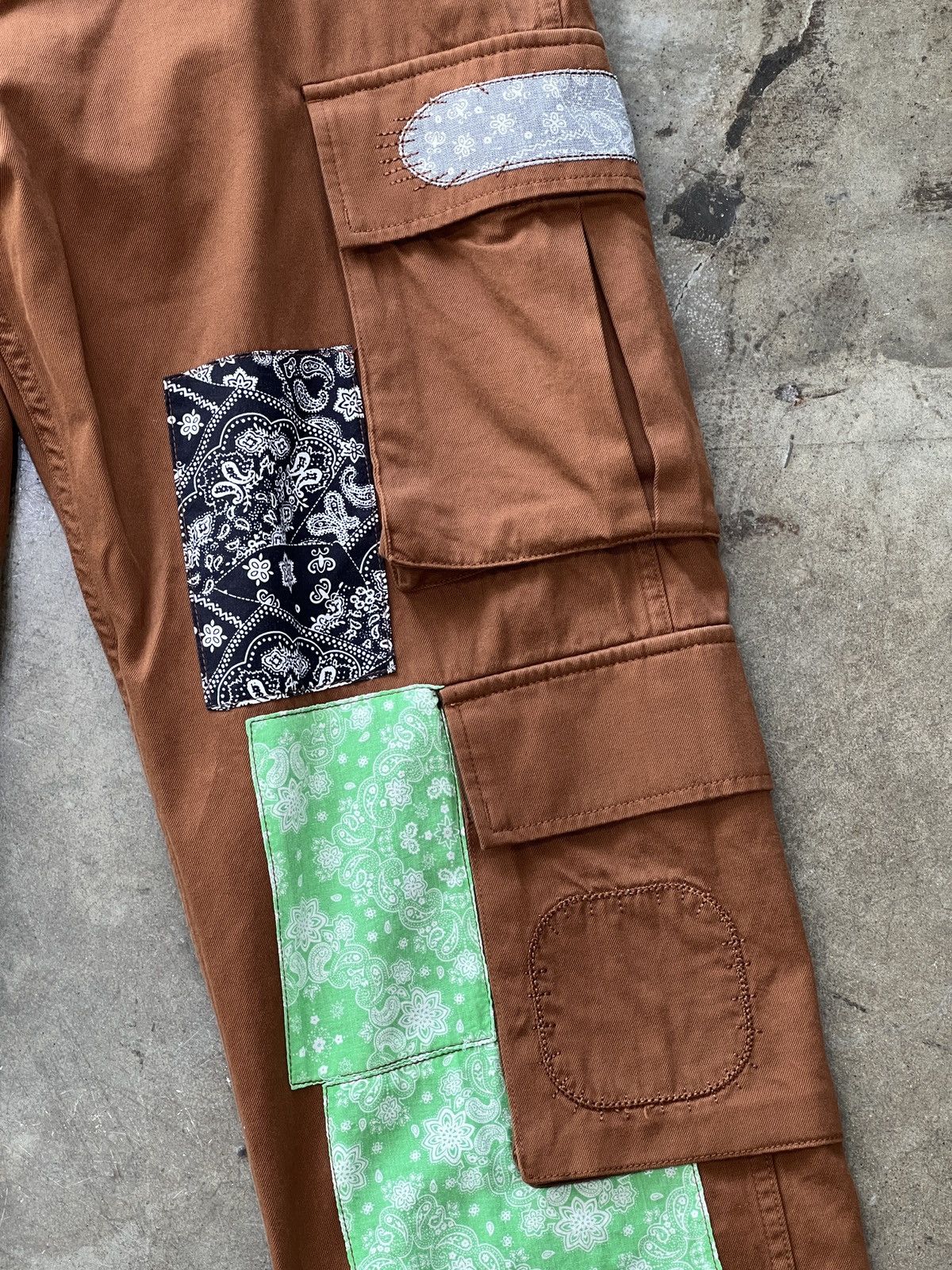 Xlarge Xlarge Patchwork Cargo Brown Sz. 36 Size US 36 / EU 52 - 5 Thumbnail