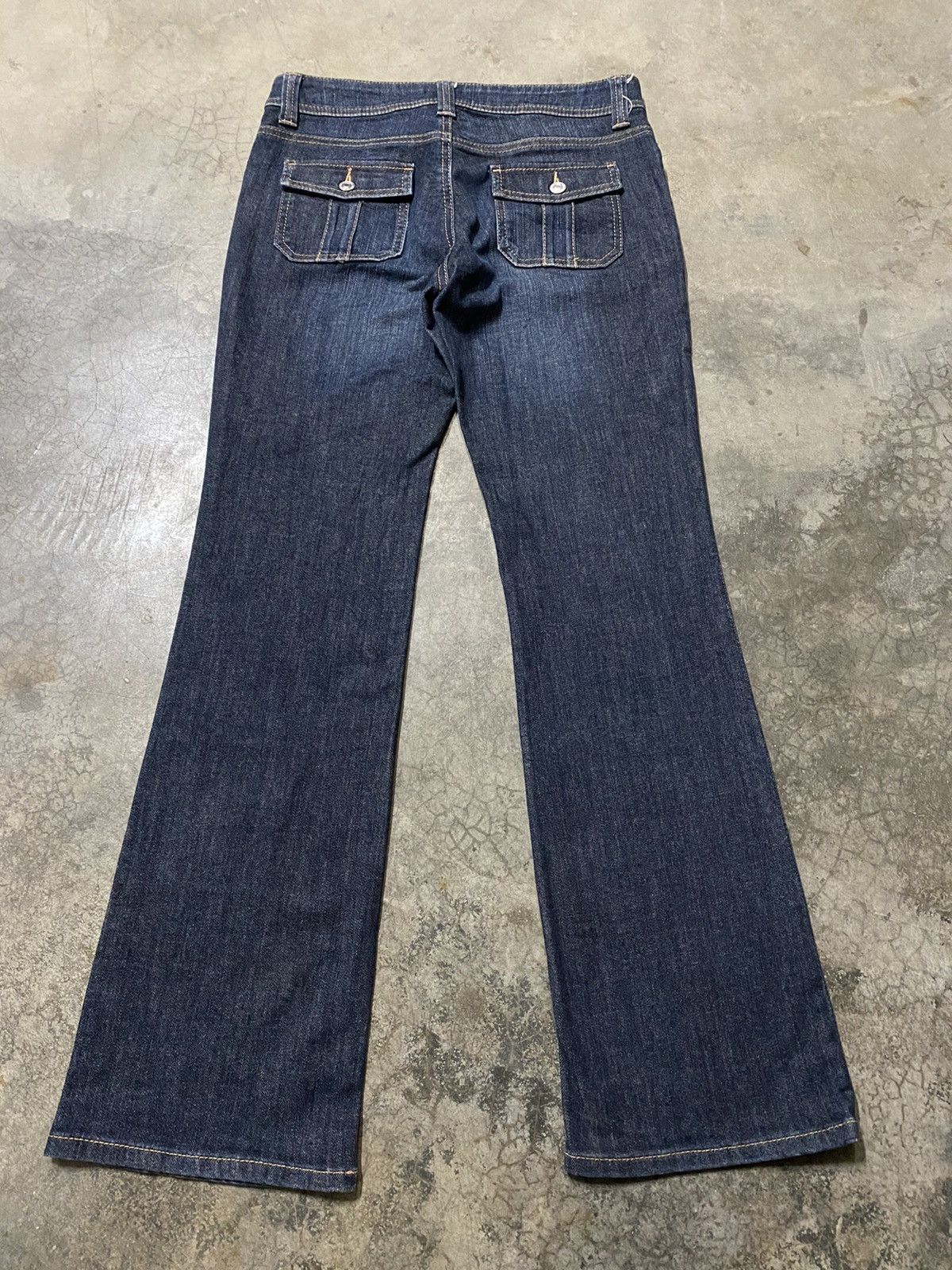 Hysteric Glamour × Japanese Brand Flare Jeans Japanese Blue Bush Boot Cut Denim Size US 31 - 12 Thumbnail