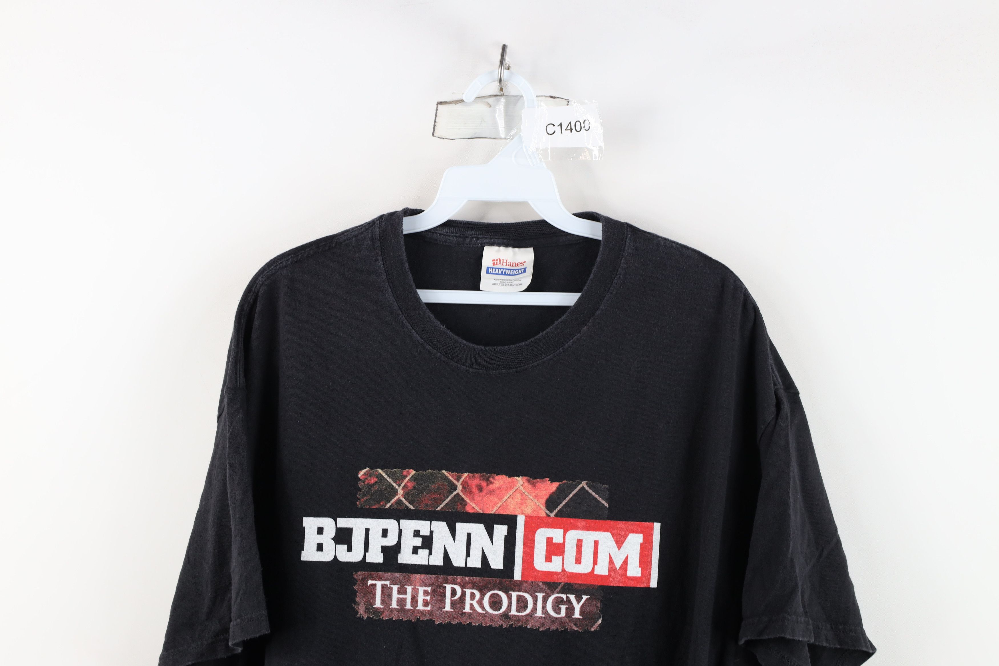 Vintage Vintage Y2K BJ Penn The Prodigy Team Hawaii T-Shirt Black Size US XL / EU 56 / 4 - 2 Thumbnail