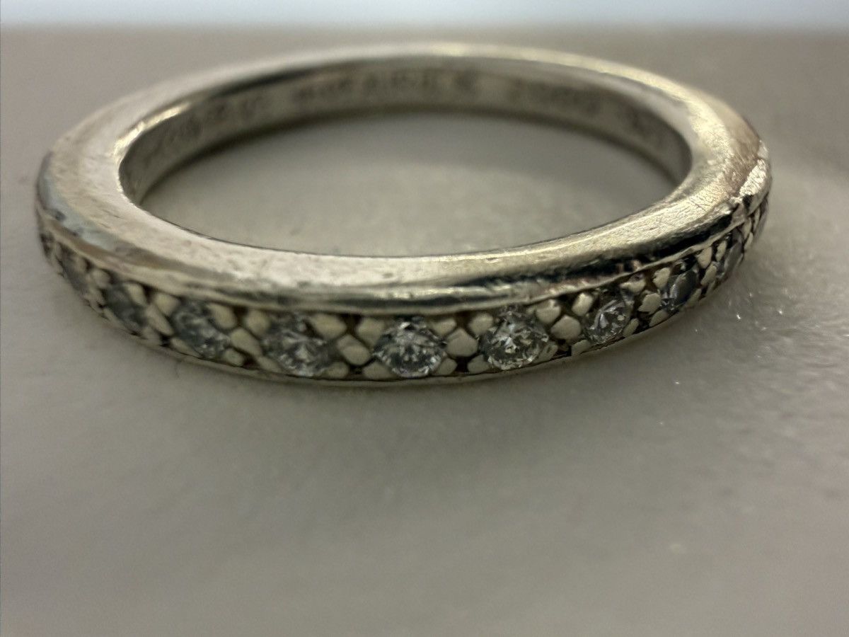Chrome Hearts Chrome Hearts Sterling Silver Pave Diamond Ring -SIZE 10.5 Size ONE SIZE - 9 Thumbnail