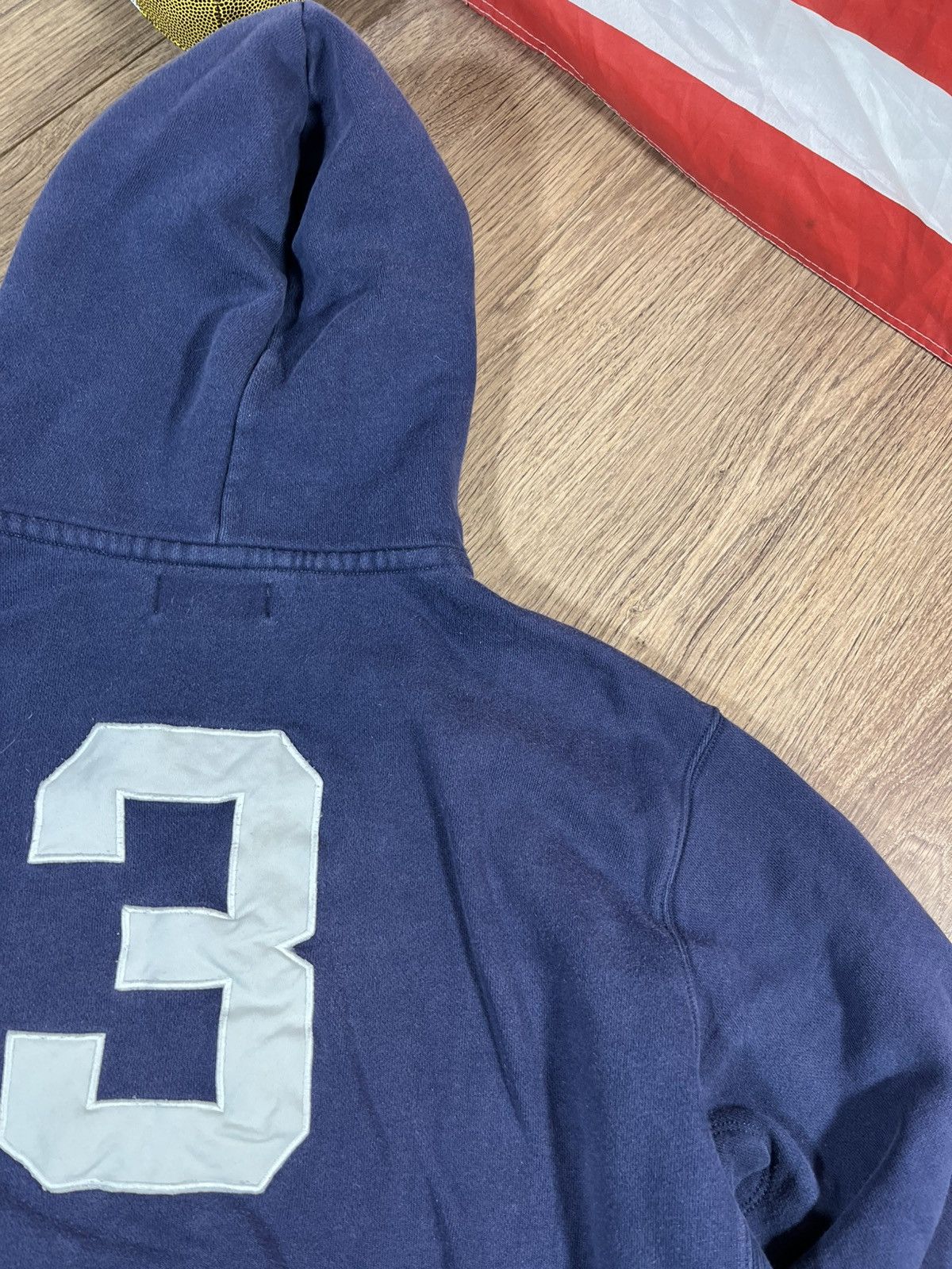 Polo Ralph Lauren Vintage Polo Ralph Lauren Distressed Hoodie Big Logo 🐎 Size US XXL / EU 58 / 5 - 20 Thumbnail