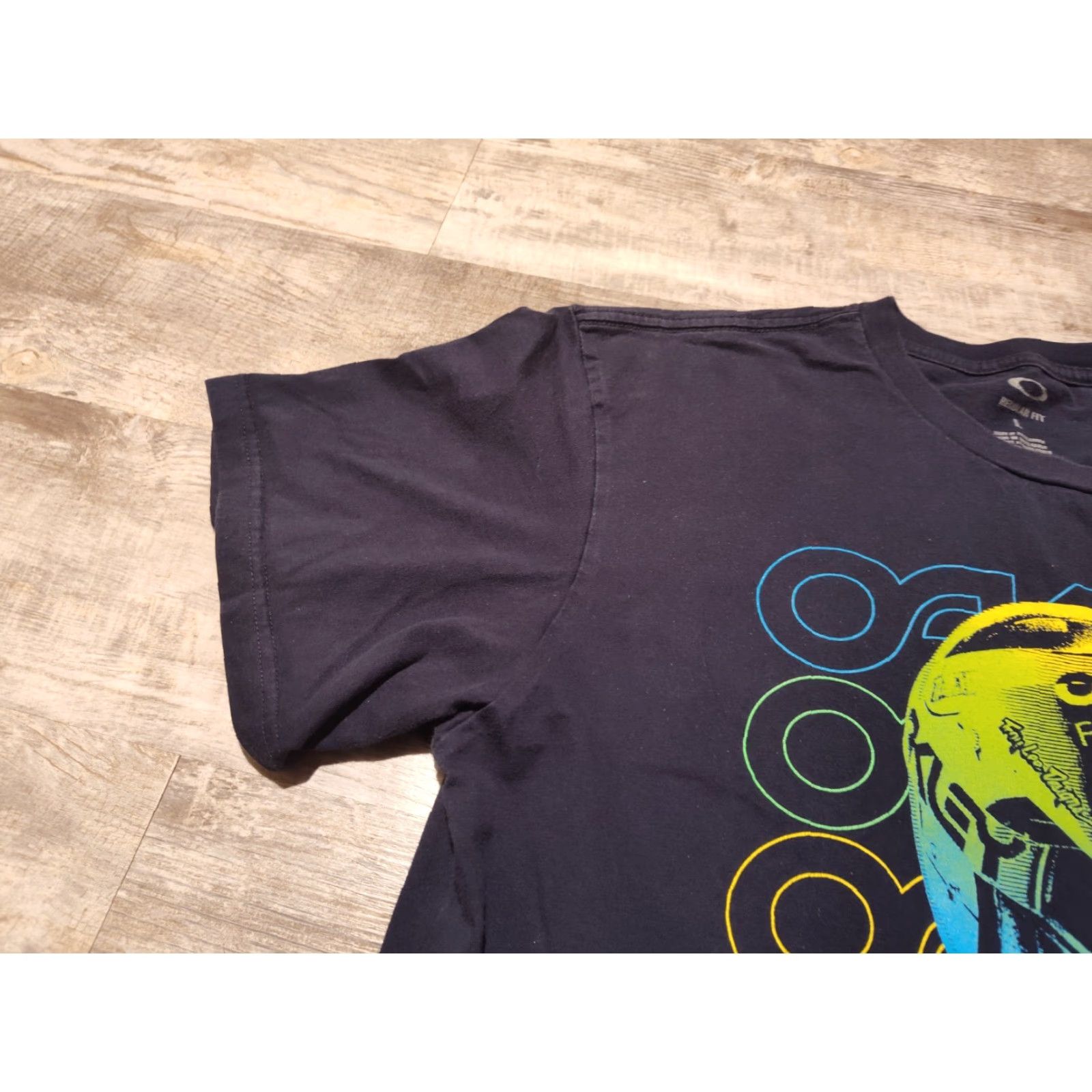 Oakley VINTAGE Oakley T-Shirt Men Large Black Factory Pilot Graphic Print Summer Spring Fall Size US L / EU 52-54 / 3 - 5 Thumbnail