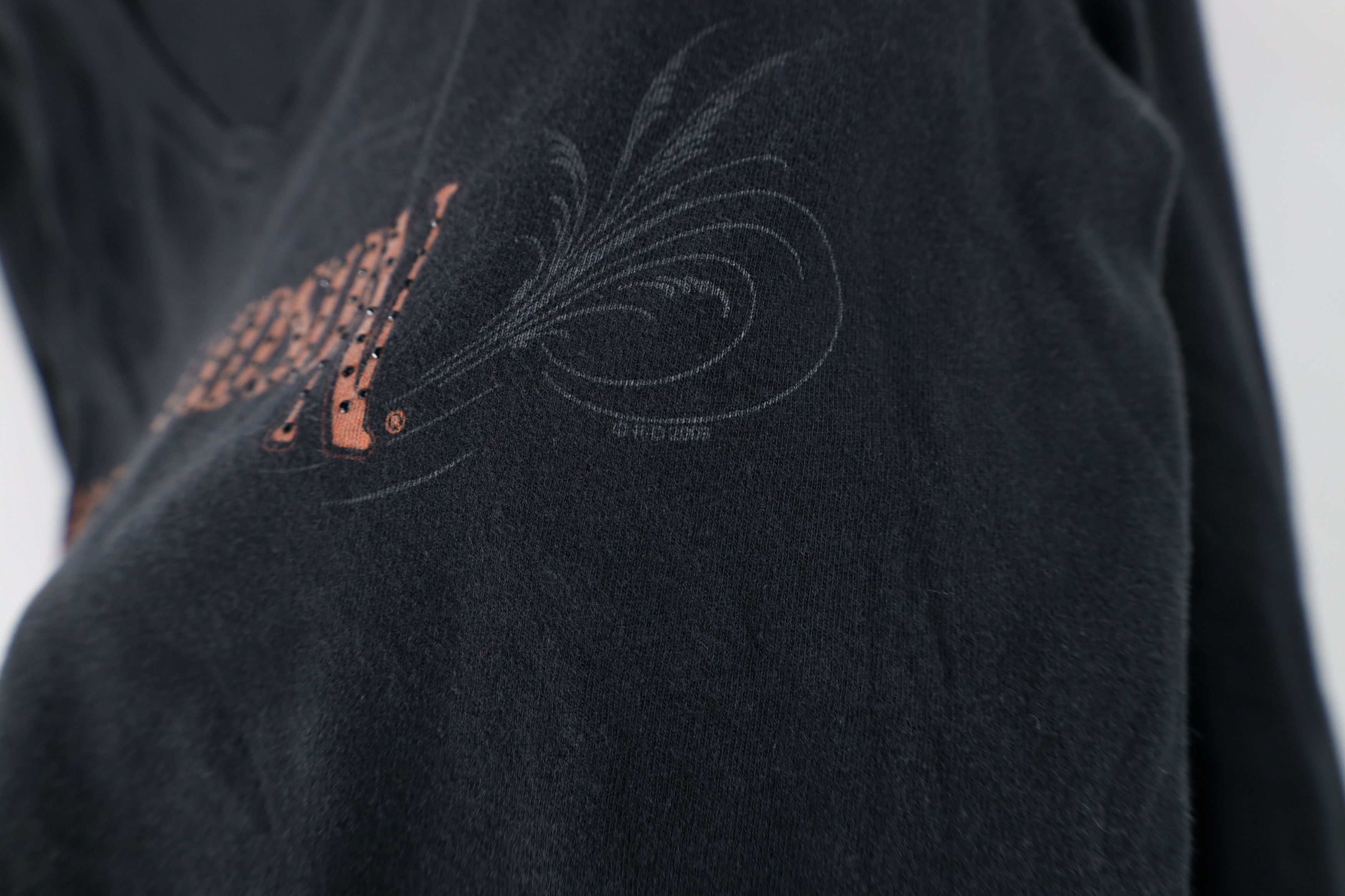 Harley Davidson Vintage Y2K Harley Davidson Tribal Long Sleeve T-Shirt Size L / US 10 / IT 46 - 8 Thumbnail