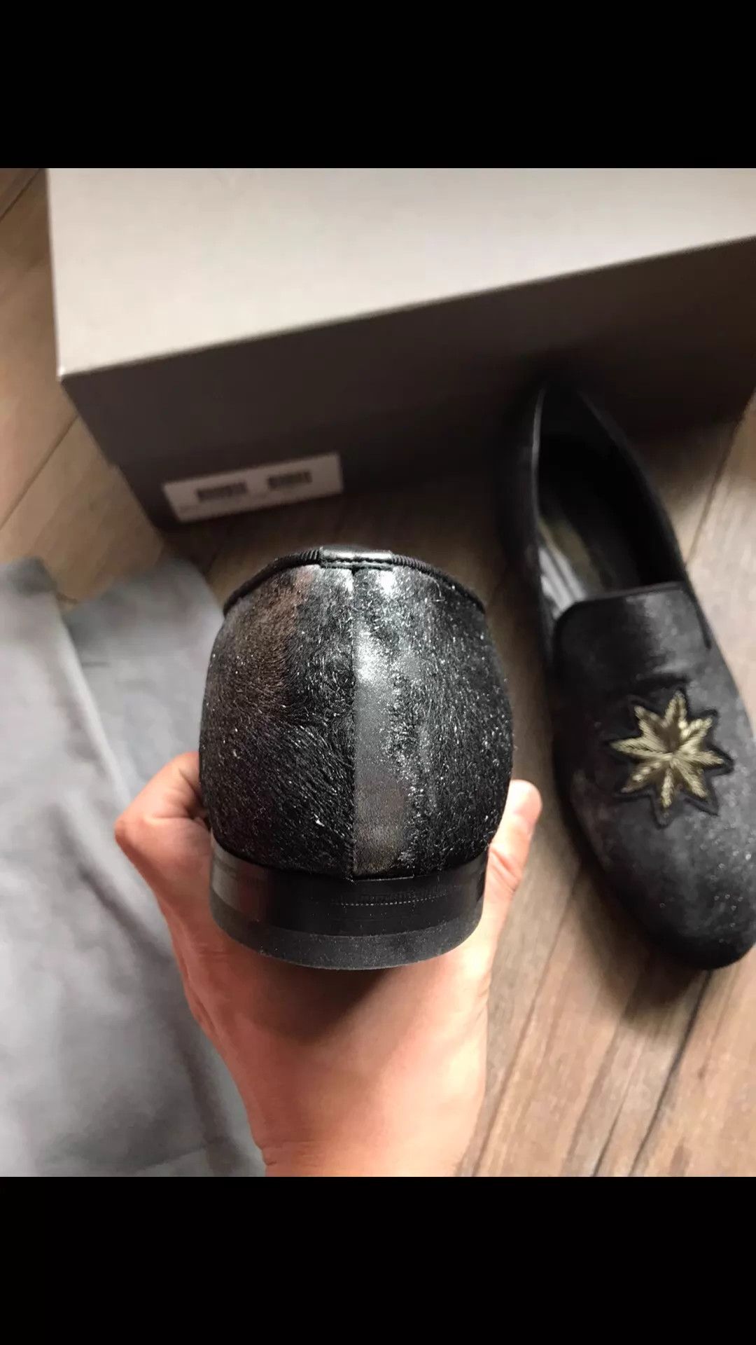 Alexander McQueen AMQ Silver Foil Embroidered Sneaker 41 (EU) Unique Size US 11 / EU 44 - 3 Thumbnail