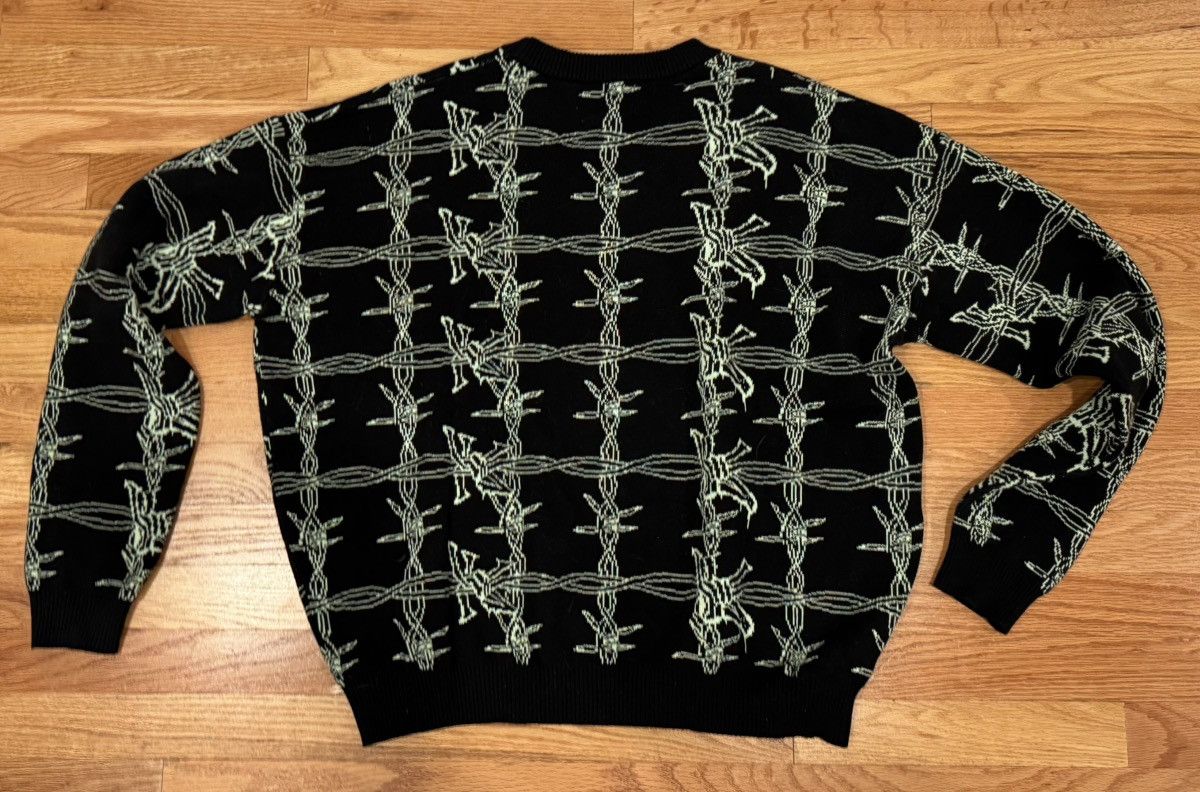 YARDSALE YARDSALE BARBERA KNIT CREW BLACK/GREEN Size L Size US L / EU 52-54 / 3 - 2 Thumbnail