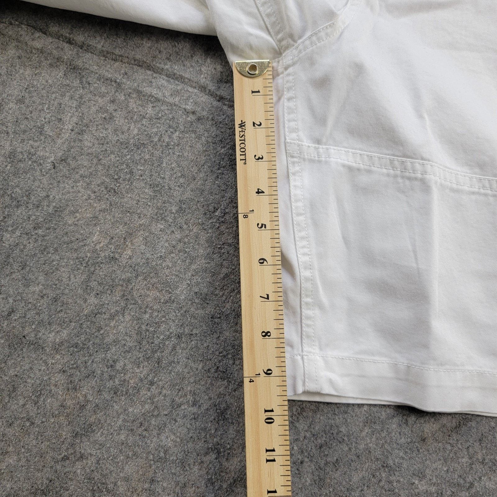 Polo Ralph Lauren Polo Ralph Lauren White Relaxed Fit Cargo Shorts 48 Size US 44 / EU 60 - 6 Thumbnail
