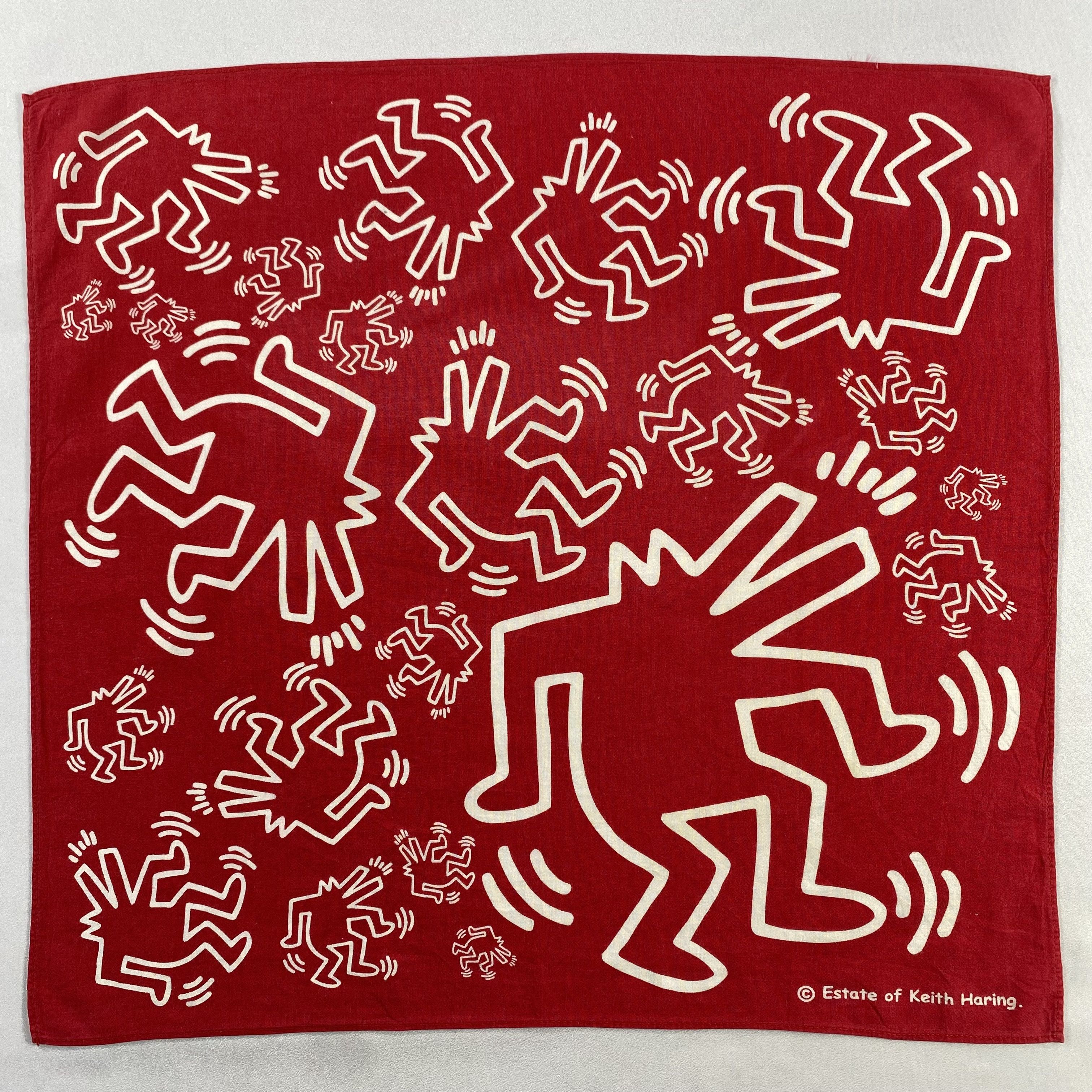Keith Haring Keith Haring Neckerchief / Bandana / Handkerchief-P597 Size ONE SIZE - 1 Thumbnail