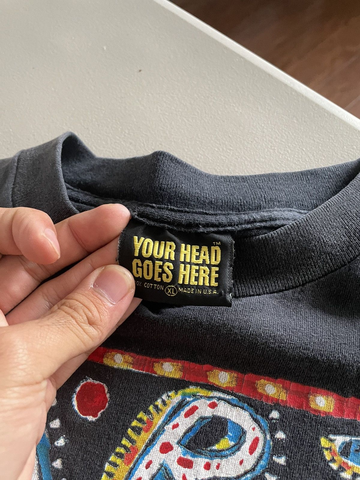 Vintage Vintage 90’s Fred Babb Art Breaks The Rules Tee Size US XL / EU 56 / 4 - 3 Thumbnail