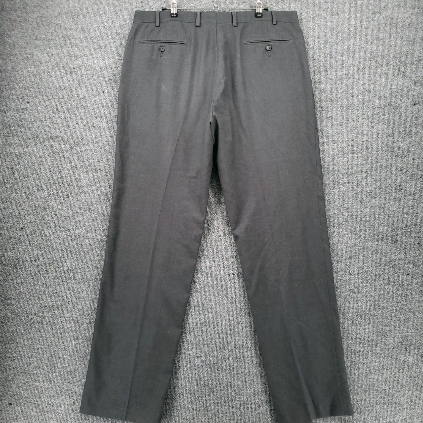 Calvin Klein Calvin Klein Dress Pants Mens 36X32 Gray Mid Rise Straight Leg Flat Front Dress Pants Mens Gray 36X32 Flat Front Straight Leg Calvin Klein Pants Mens Size US 36 / EU 52 - 2 Thumbnail