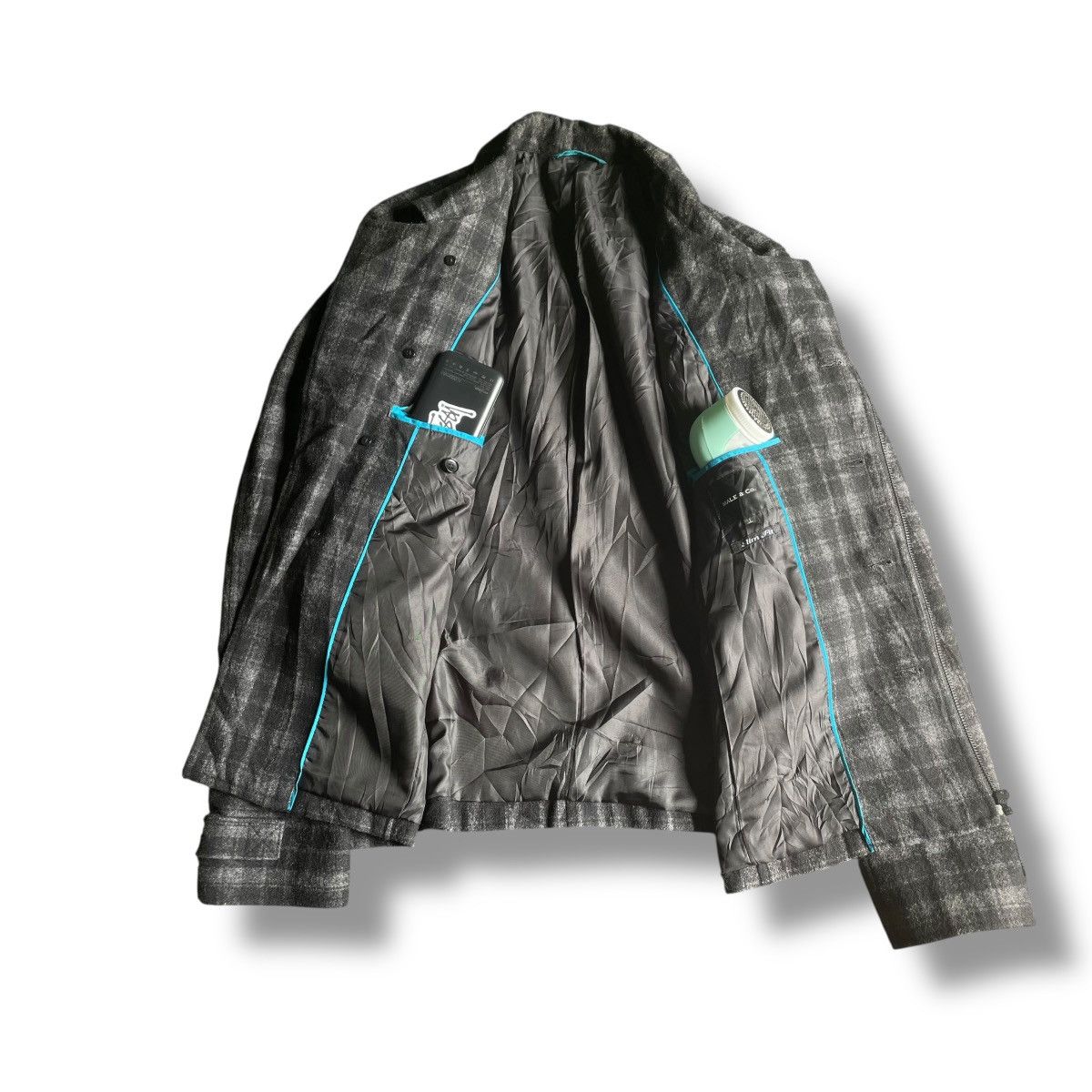 If Six Was Nine 🇯🇵 MALE AND CO PUNK AVANT GARDE WOOL JACKET Size US XL / EU 56 / 4 - 3 Thumbnail