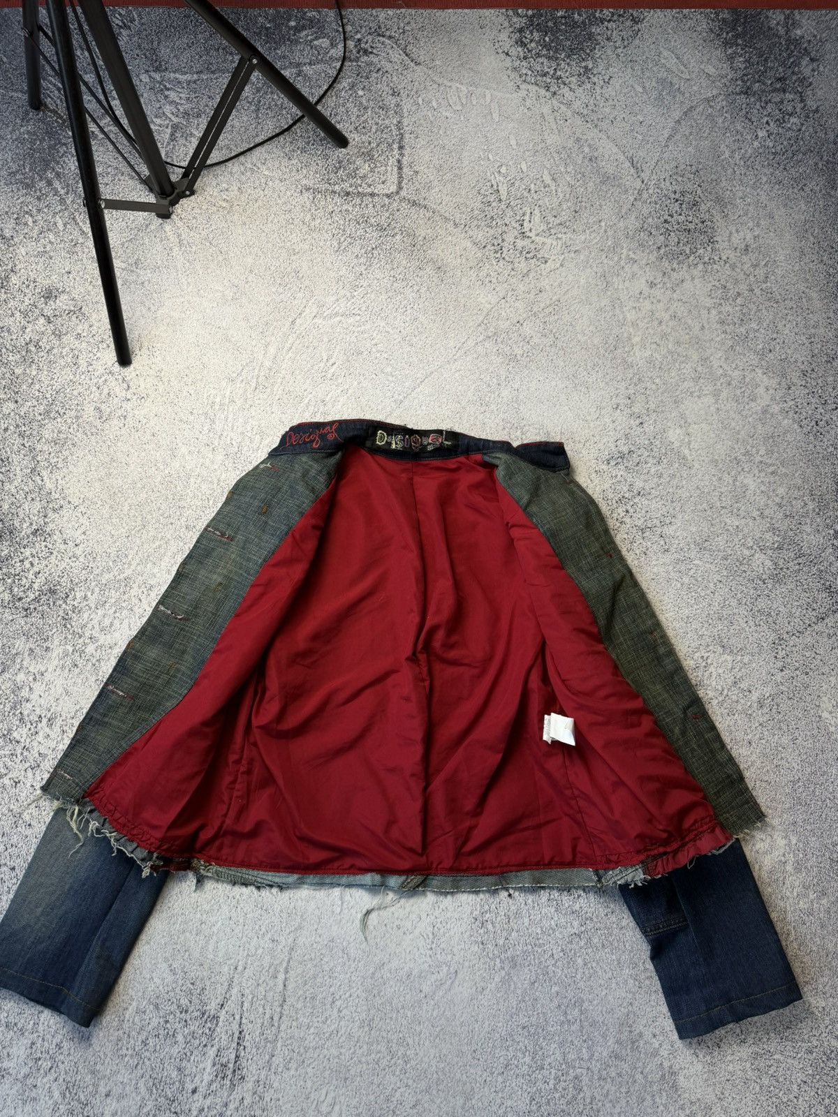 Desigual Vintage Designer Patch work Denim Jackets Y2K Japanese Size M / US 6-8 / IT 42-44 - 12 Thumbnail