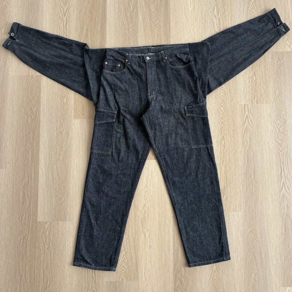 Guess FMV “Gueswha” Jeans Size US 33 - 2 Thumbnail