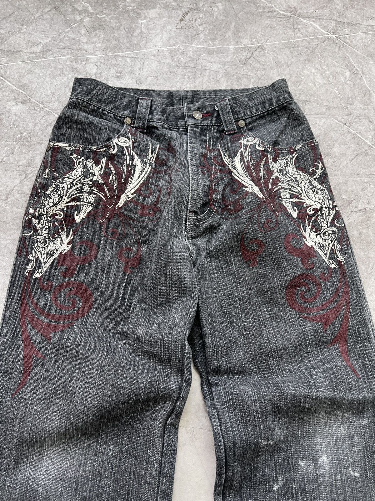 Carhartt × Coogi Sk8 Streetwear baggy 30 man true religion style jeans pants Size US 30 / EU 46 - 5 Thumbnail