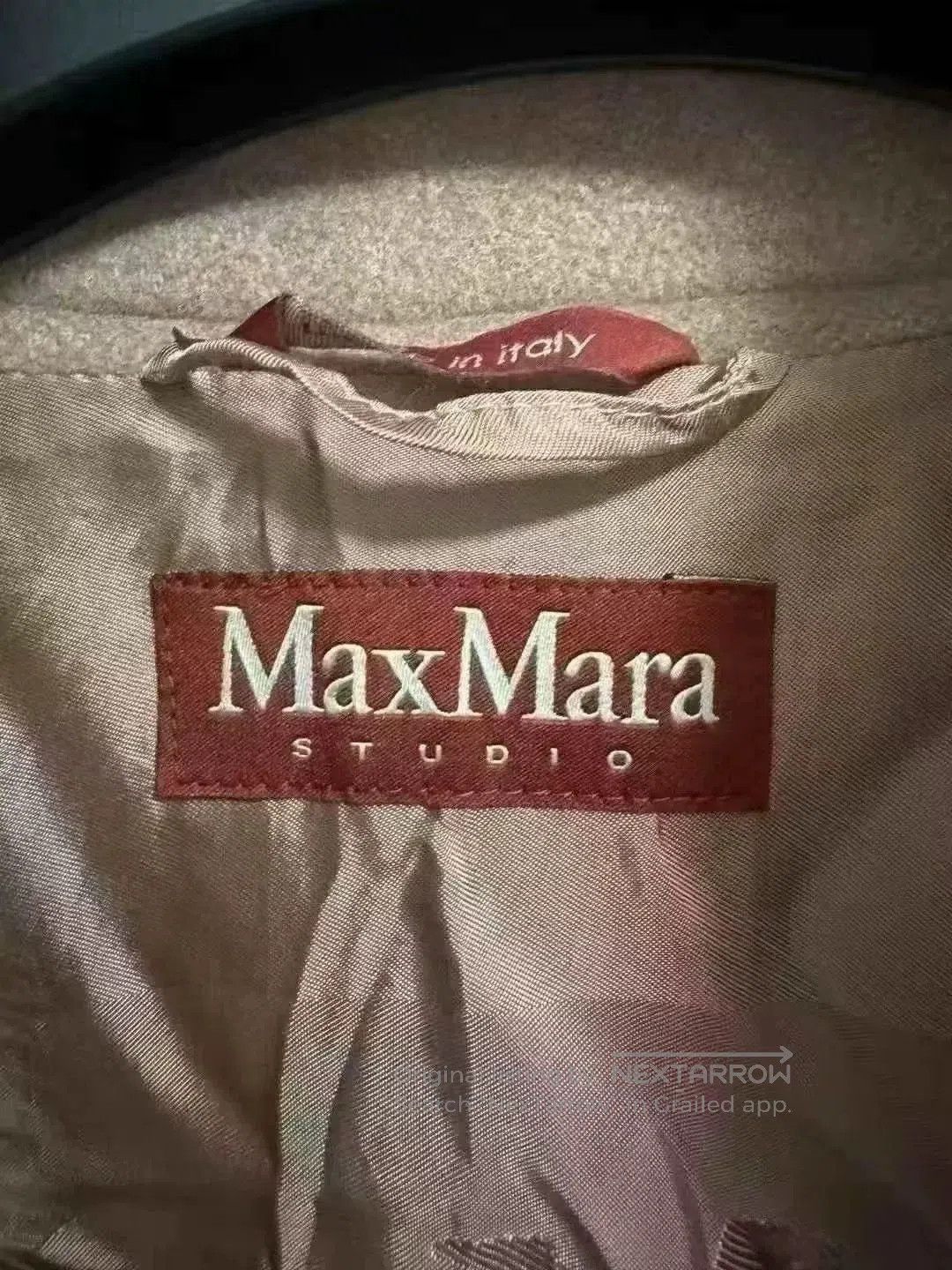 Max Mara Maxmara Fur Collar Wool Coat. Size S / US 4 / IT 40 - 3 Thumbnail