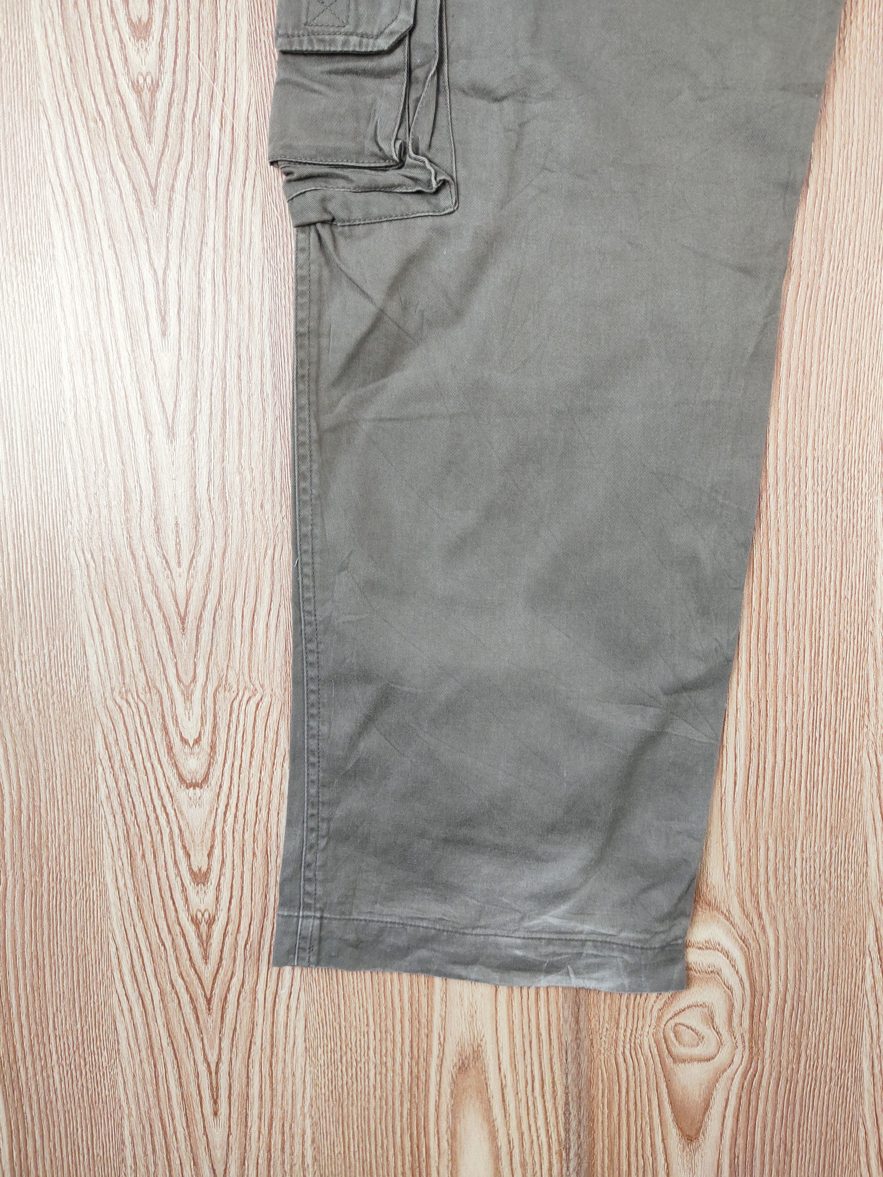 Japanese Brand Japan utility Olive Multipocket Tactical Cargo Pants #W079 Size US 33 - 9 Thumbnail