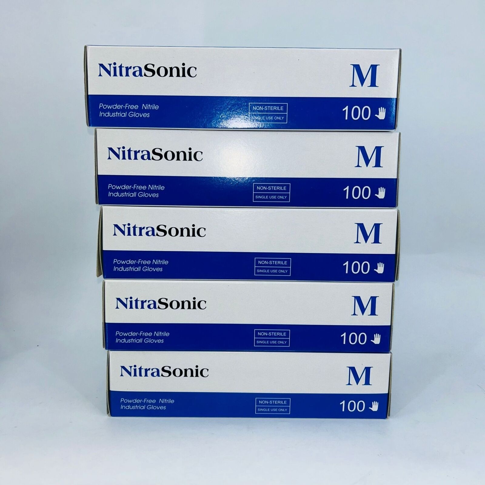 Body Glove UNISEX NITRASONIC POWDER-FREE SIZE MEDIUM NITRILE GLOVES Size ONE SIZE - 3 Thumbnail