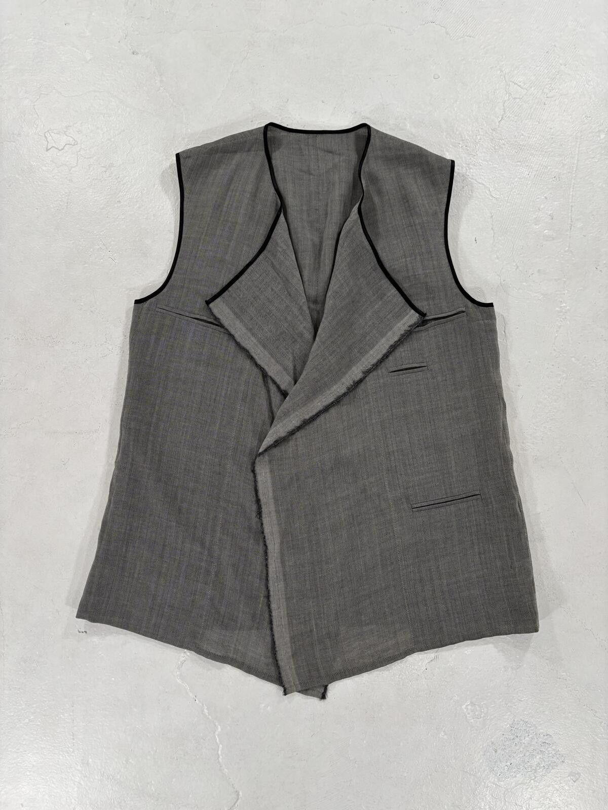 Other Dior Homme Aw10 Raw Edge Vest Size US M / EU 48-50 / 2 - 1 Thumbnail
