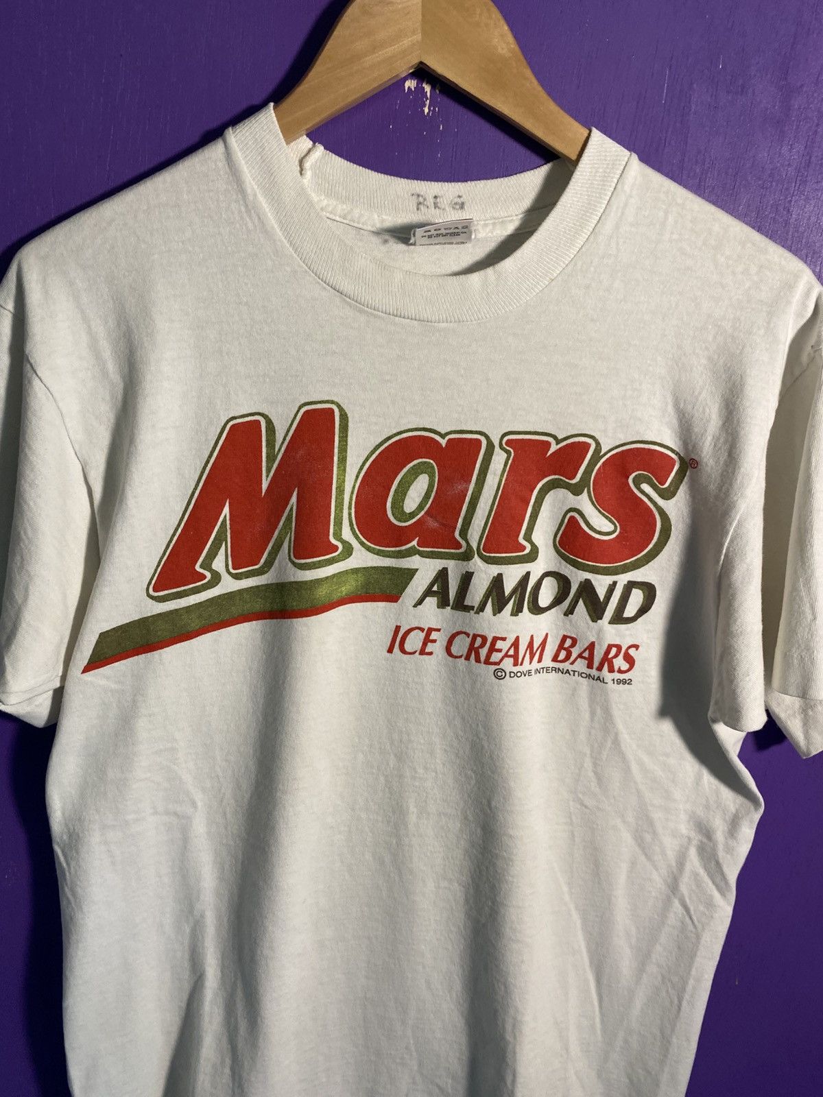 Other Vintage 1992 Mars almond ice cream bars promo tee Size US L / EU 52-54 / 3 - 3 Thumbnail