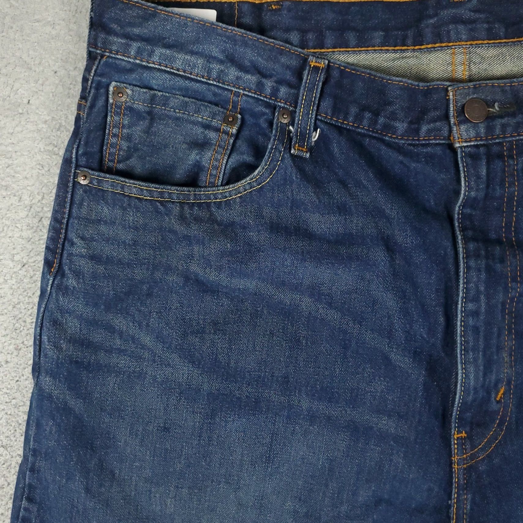 Levi's Levi's 569 Bermuda Shorts Mens Size 40 Blue Denim Loose Fit 5-Pocket Casual Size US 40 / EU 56 - 2 Thumbnail