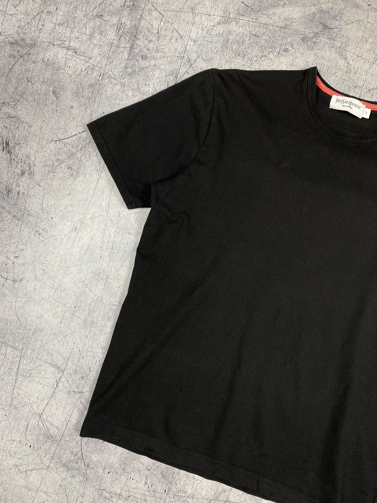 Vintage × Yves Saint Laurent Vintage Yves Saint Laurent YSL Basic tee 90’s Size US S / EU 44-46 / 1 - 4 Thumbnail