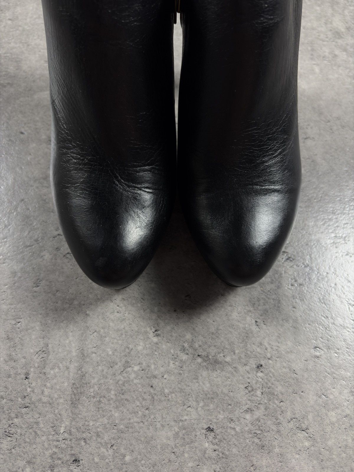 Prada Prada High Heeled Ankle Leather Boots Italy Black Size 36 Size US 6 / IT 36 - 4 Thumbnail