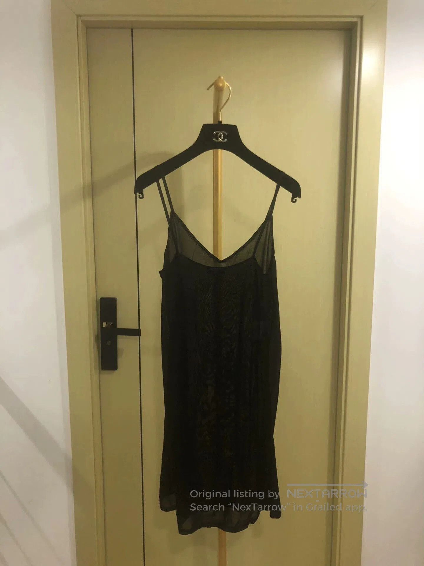 Chanel Black and White Knitted Dress.