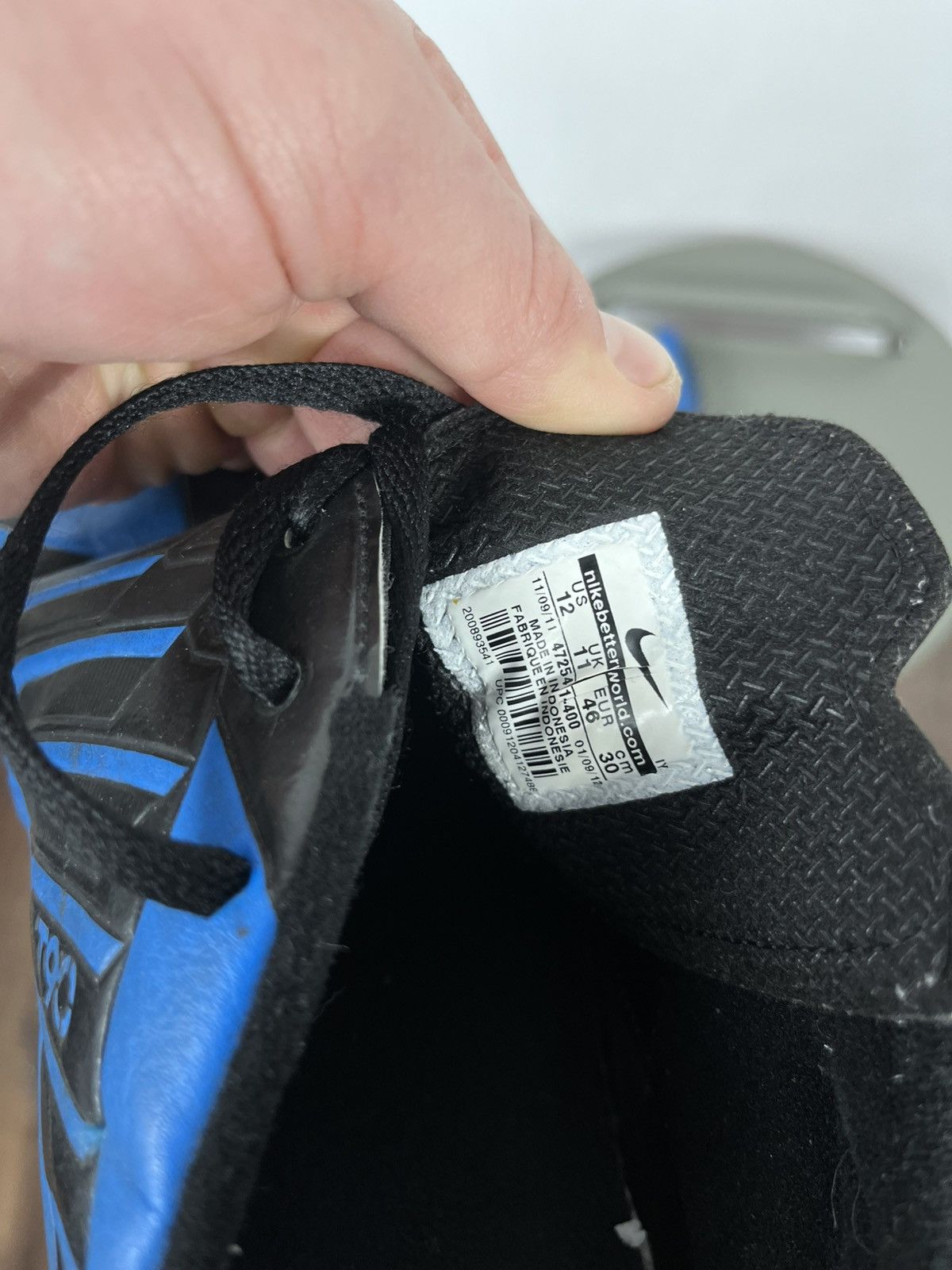 Nike Nike Tiempo Blue FG Soccer Cleats Football Boots US 12 EU 46 Size US 12 / EU 45 - 16 Thumbnail