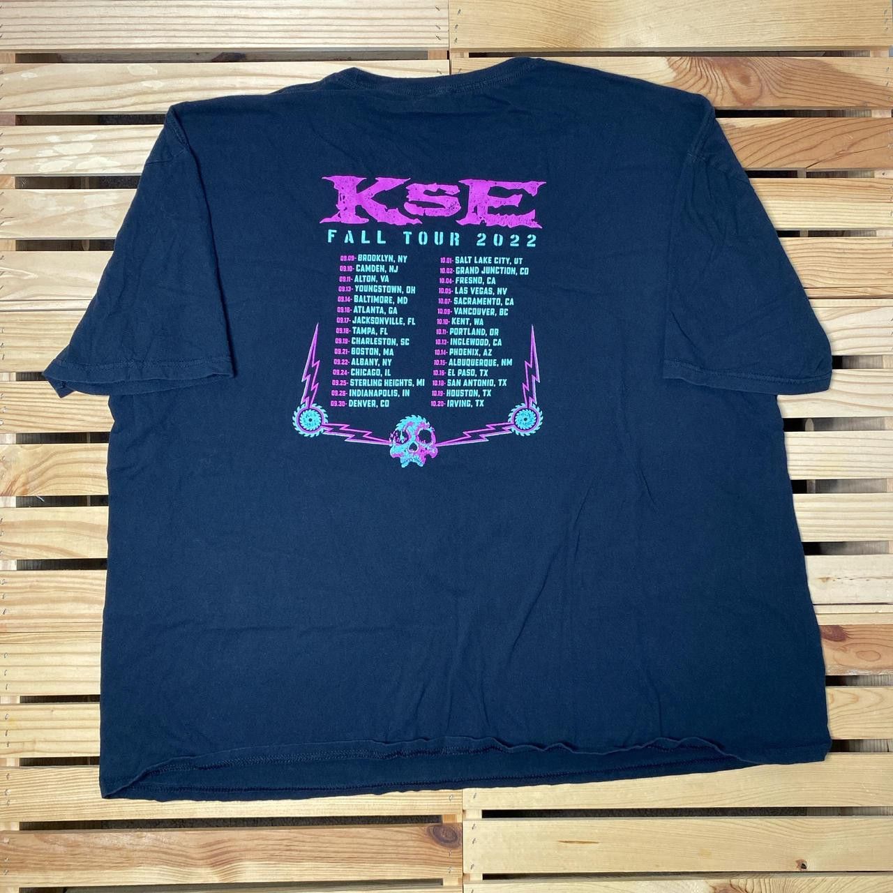 Other Killswitch Engage Tour 2022 Black Boxy Band Tee Size 2XL Size US XXL / EU 58 / 5 - 2 Thumbnail