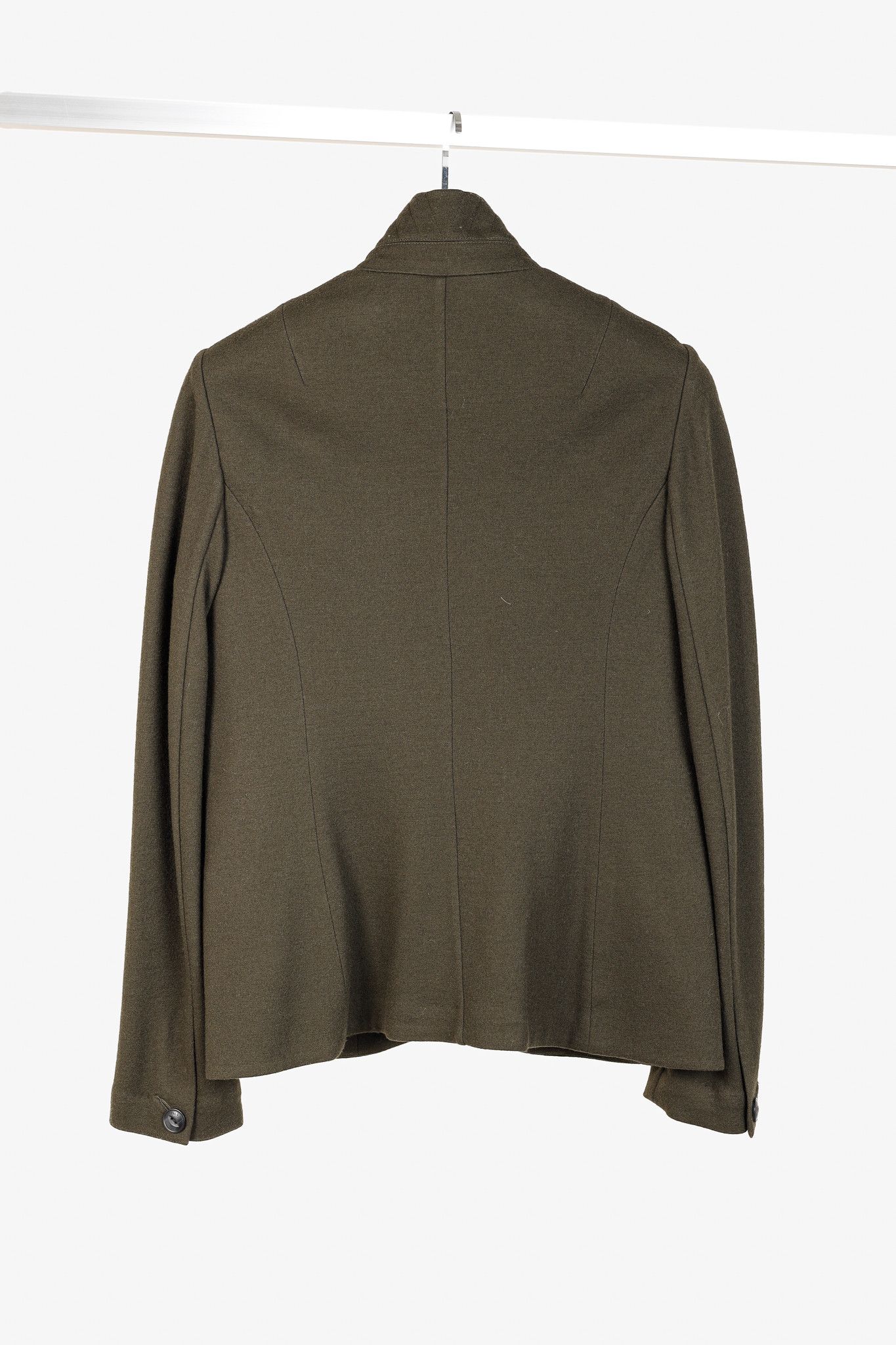 Rag & Bone Rag & Bone Slade Army Green Wool Military Blazer Size M / US 6-8 / IT 42-44 - 2 Thumbnail