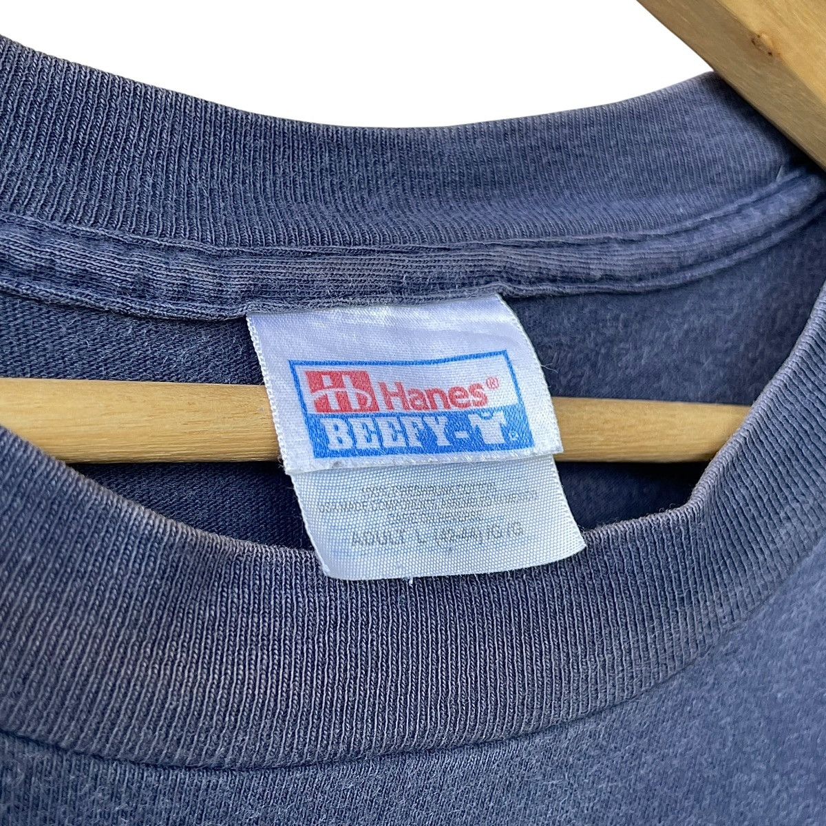 Motorola Motorola Inc. Vintage 1990s Hanes Big Logo Promo Tee Size US L / EU 52-54 / 3 - 6 Thumbnail