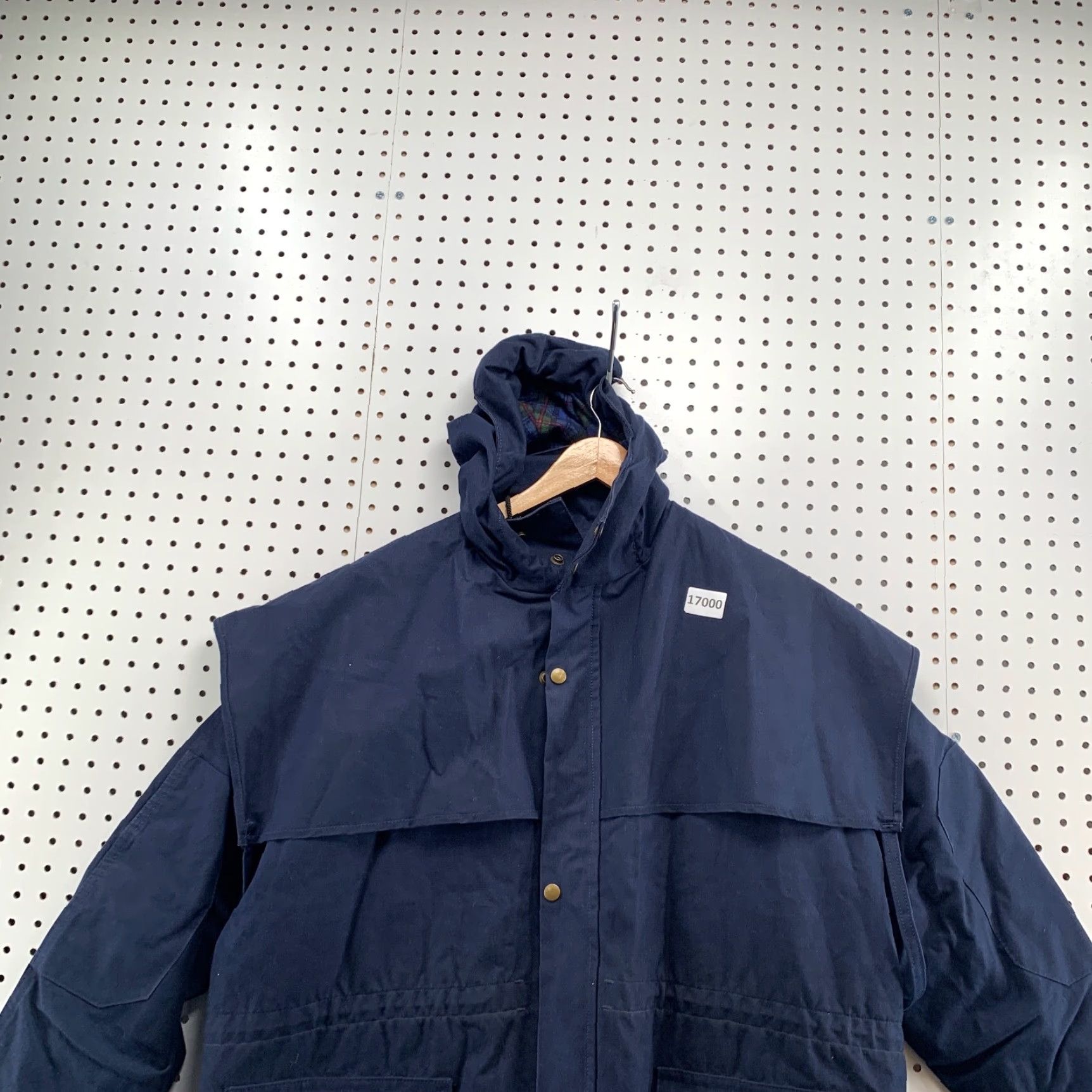 Vintage VINTAGE Australian Stockman Outfitters Hooded Coat Parka Mens L Blue Casual Winter Size US L / EU 52-54 / 3 - 2 Thumbnail