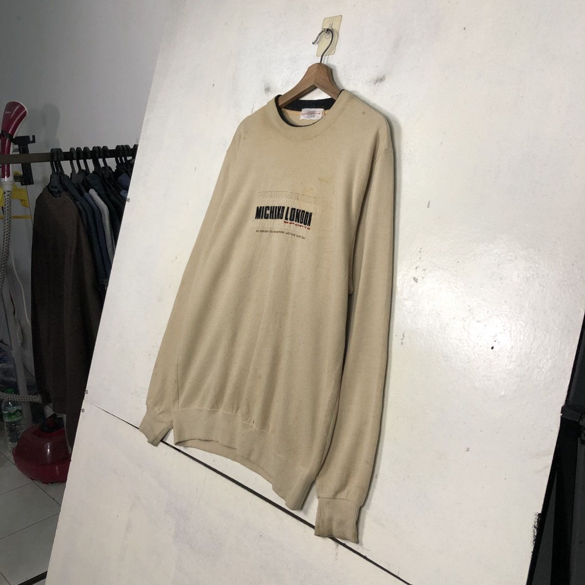 Japanese Brand 📌Vintage Sweathshirt Michiko London Big Log Size US M / EU 48-50 / 2 - 4 Thumbnail