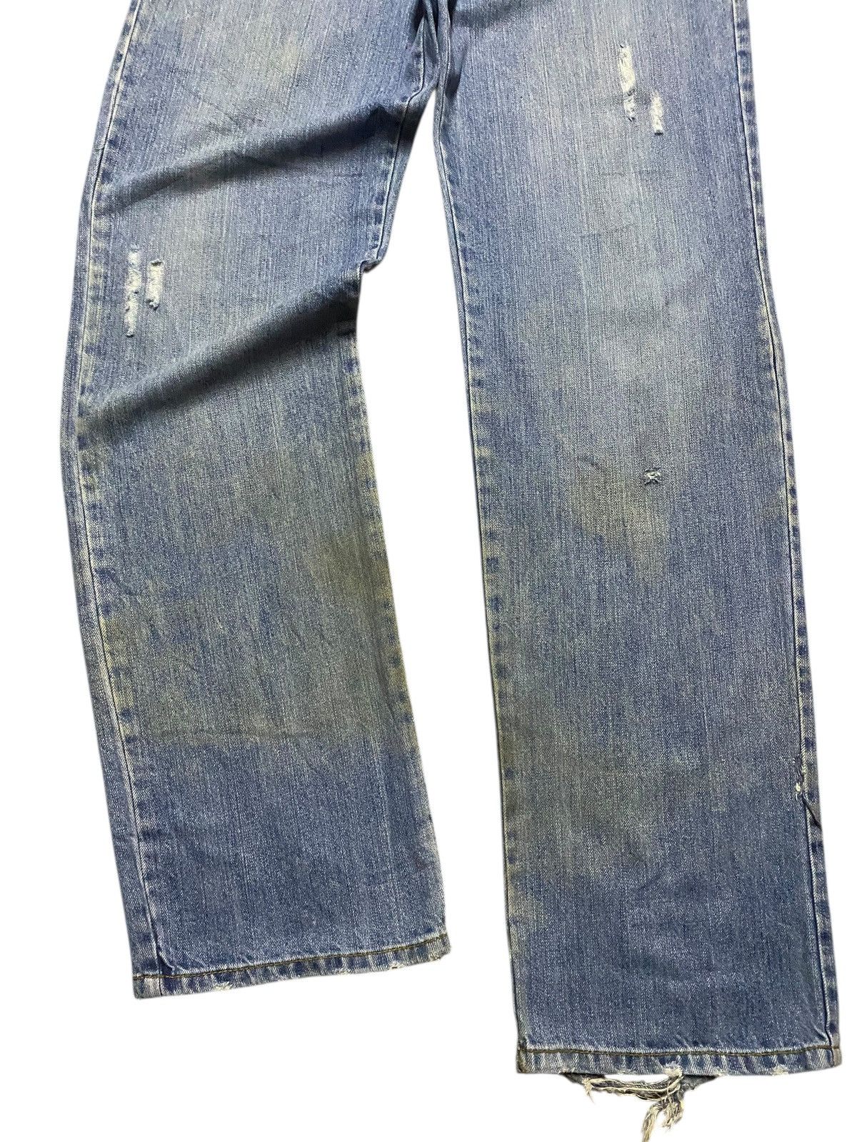 Japanese Brand Vtg Japanese Brand Barcedos Grunge Distressed Loose Jeans Size US 32 / EU 48 - 5 Thumbnail