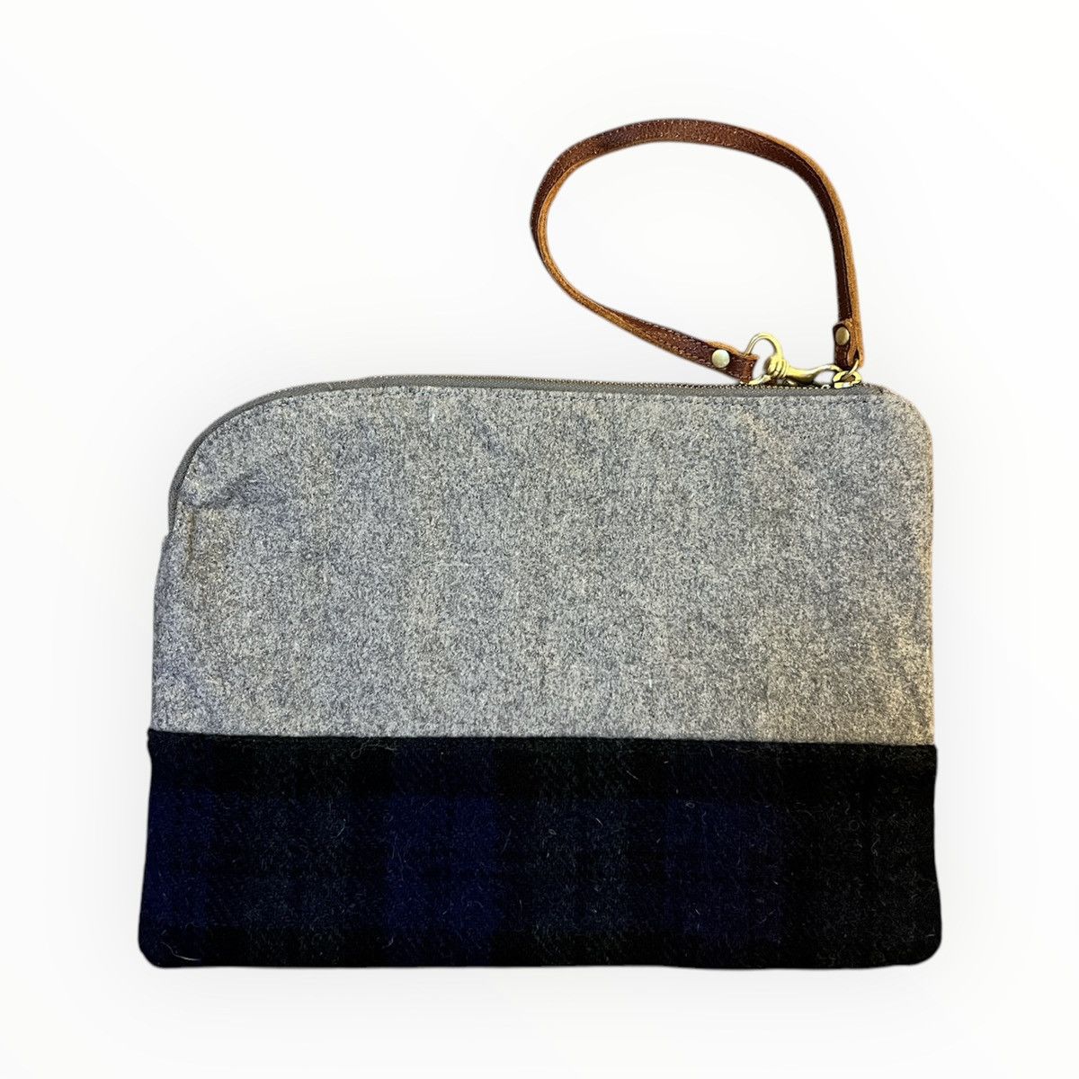 Designer × Harris Tweed × Vintage Harris Tweed x Rootote Wool Tote Bag Tartan Size ONE SIZE - 2 Thumbnail