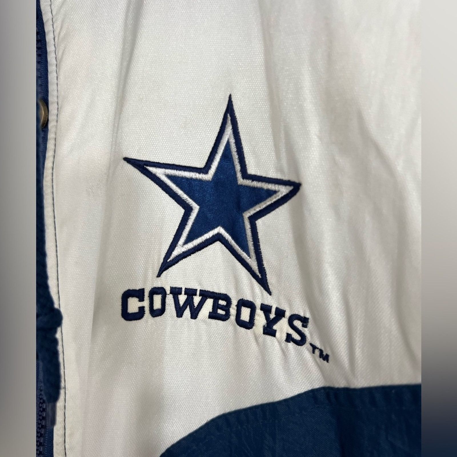 Pro Player Vintage 90s NFL Pro Player Dallas Cowboys Puffer Jacket MENS Size US S / EU 44-46 / 1 - 7 Thumbnail
