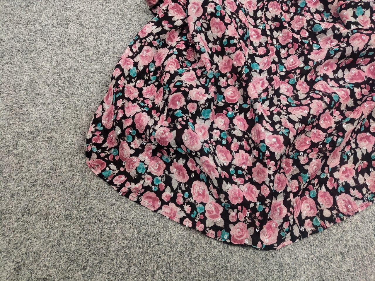 The Kooples The Kooples Cherry Blossom Blend Mini Dress Candy Flowers Size M / US 6-8 / IT 42-44 - 8 Thumbnail
