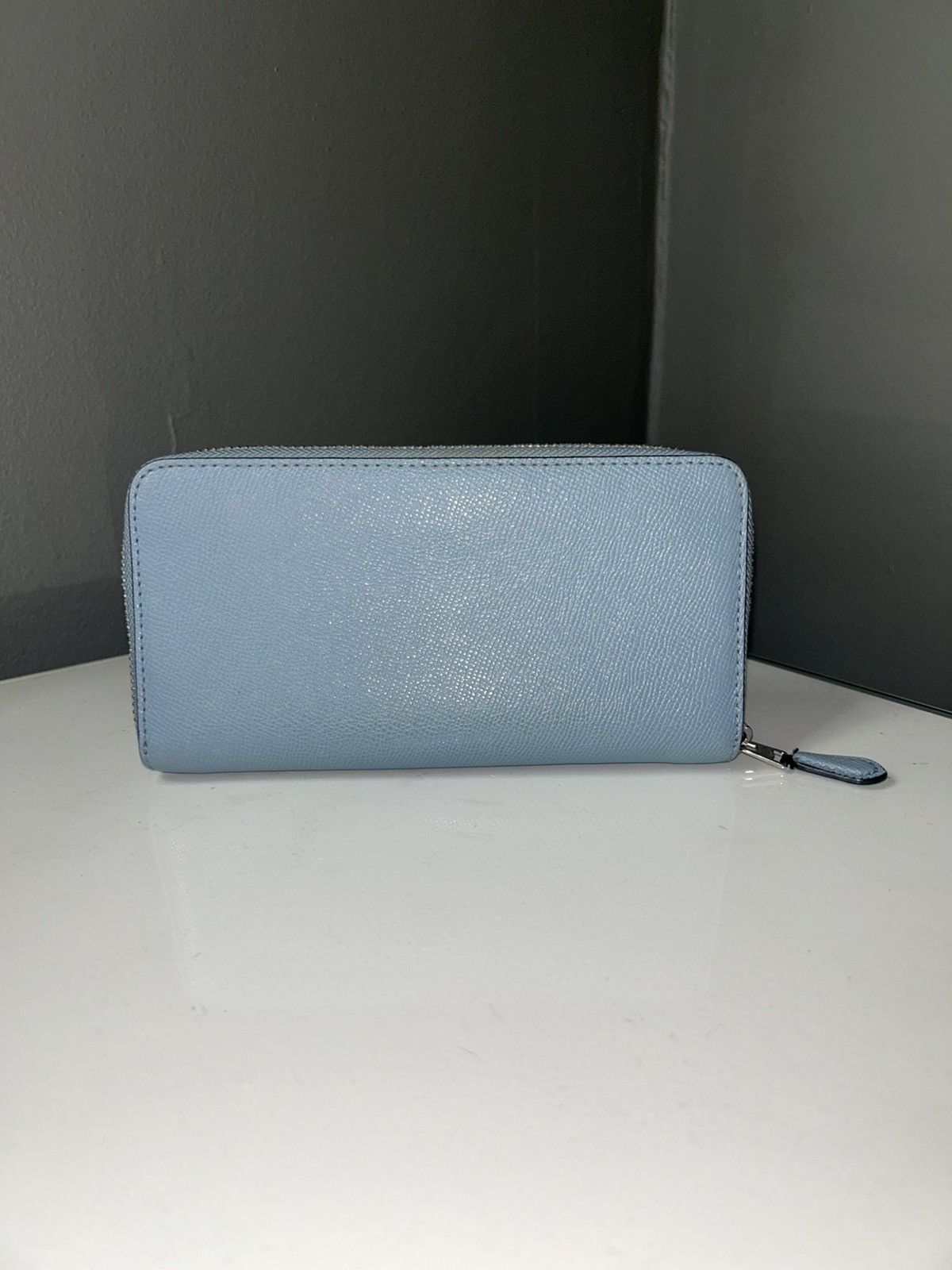 Coach Coach Light Blue Leather Zippy Wallet Size ONE SIZE - 11 Thumbnail
