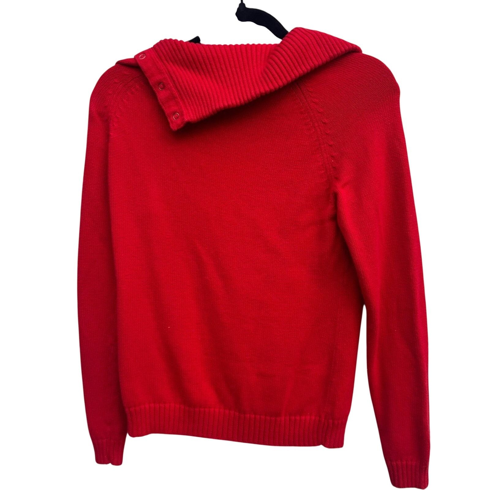 Ralph Lauren Ralph Lauren Vibrant Red Turtleneck Sweater Size S / US 4 / IT 40 - 3 Thumbnail