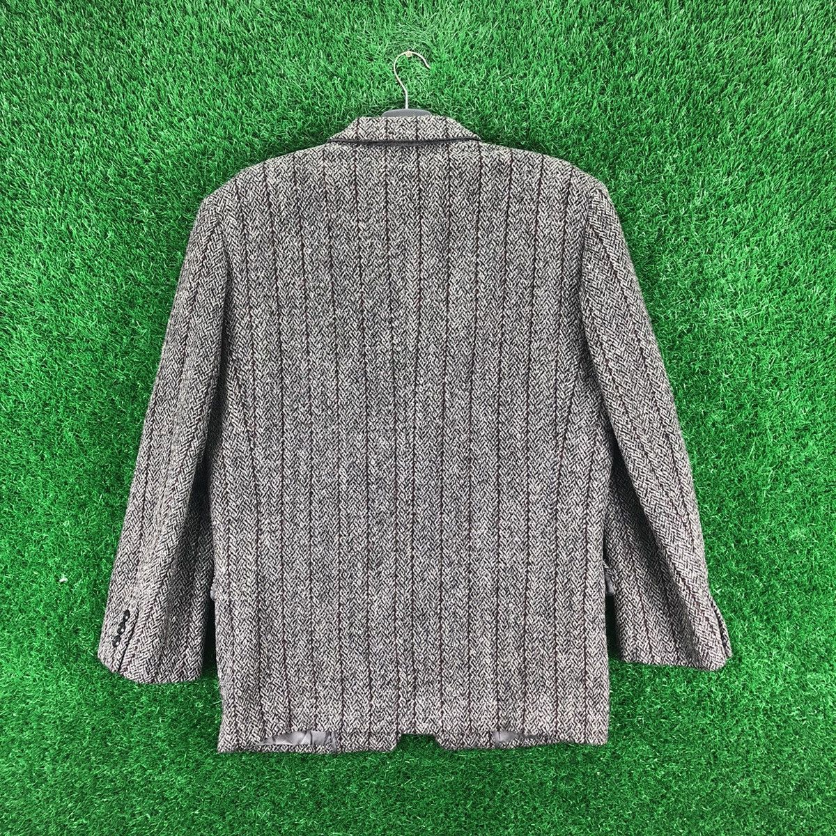 Japanese Brand Vintage 80's Wool Striped Blazer Flap Pocket by Nicole Size US L / EU 52-54 / 3 - 4 Thumbnail