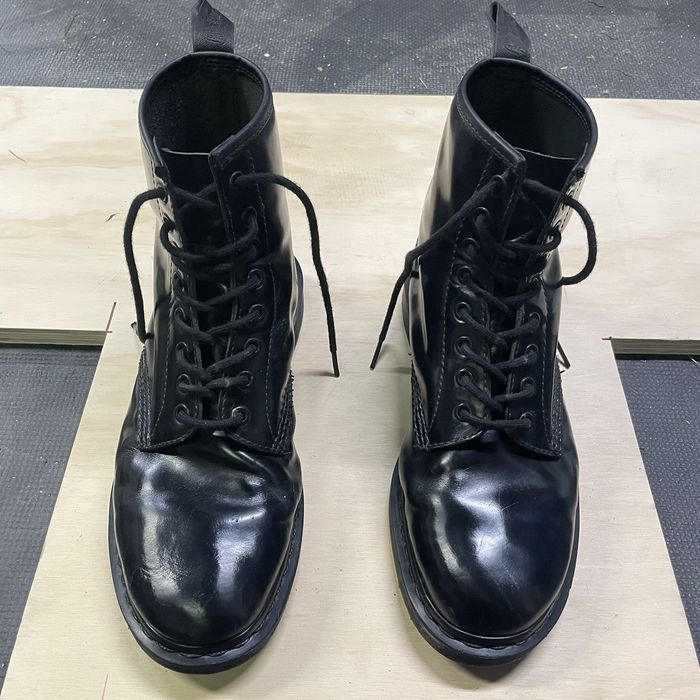 Dr. Martens Dr. Martens 1460 Mono Smooth Leather Lace Up Boots