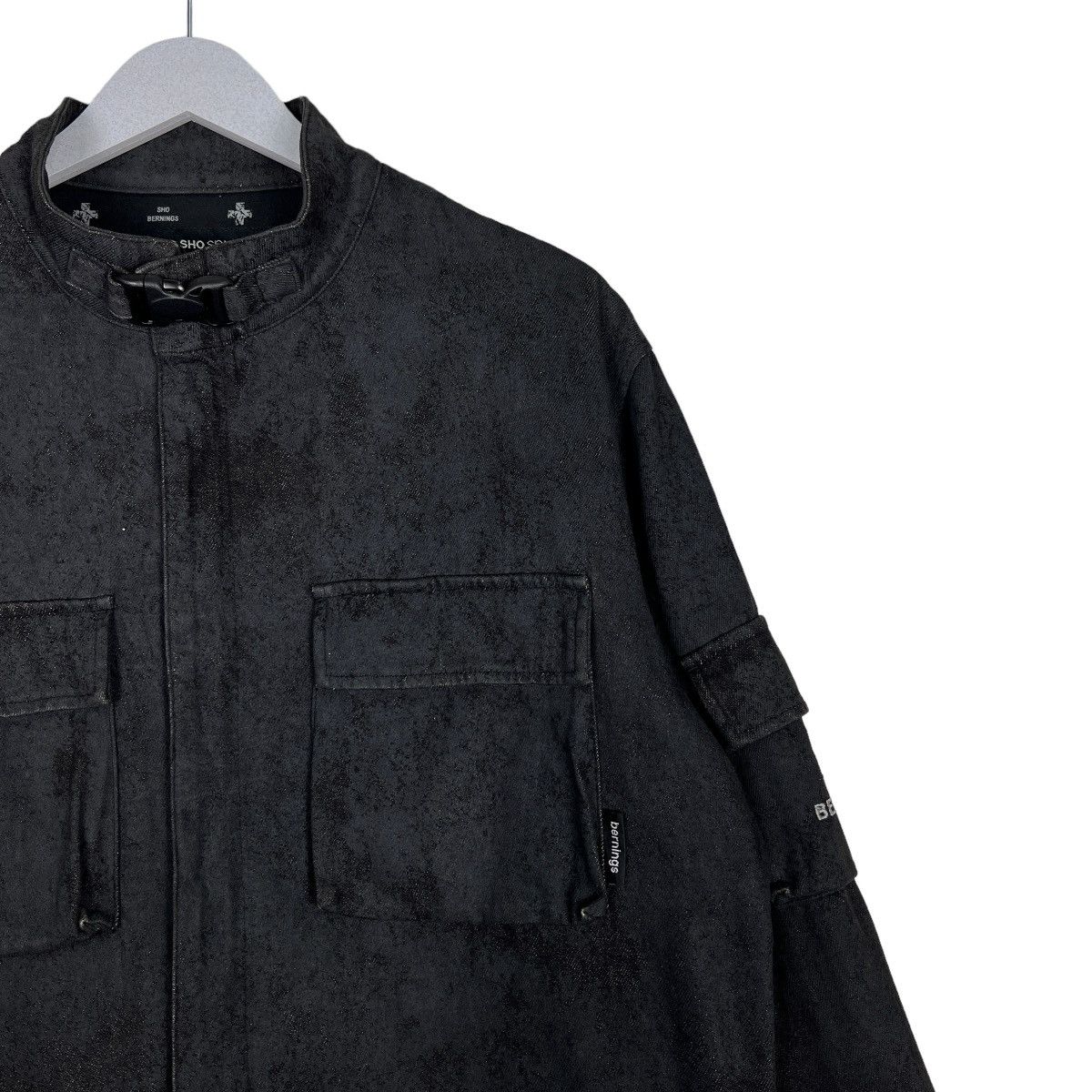 Japanese Brand 🔥 LGB BERNING SHO ABSTRACT DENIM JACKET Size US L / EU 52-54 / 3 - 6 Thumbnail