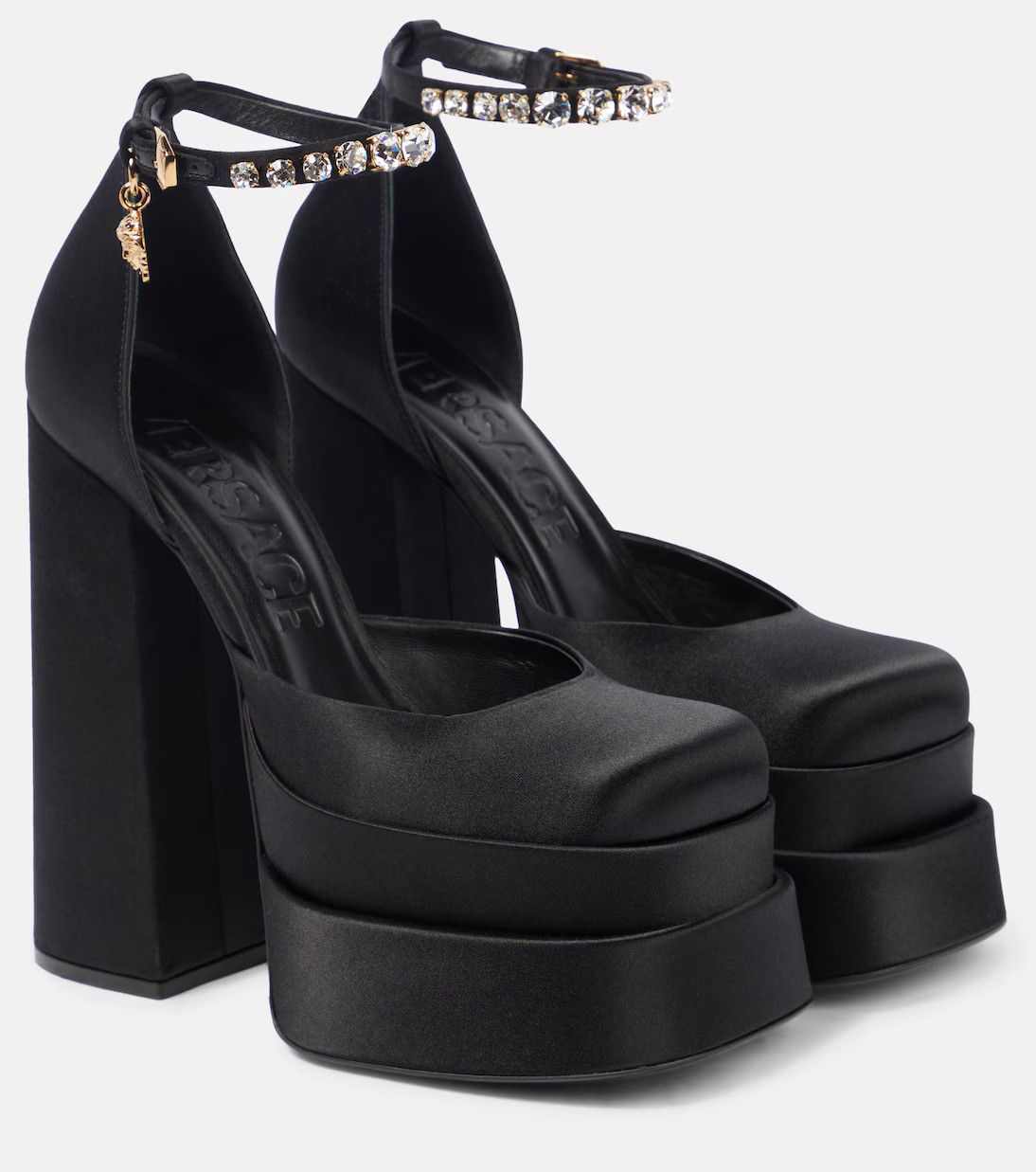 Versace o1y0226 Pumps in Black Size US 10 / IT 40 - 1 Thumbnail
